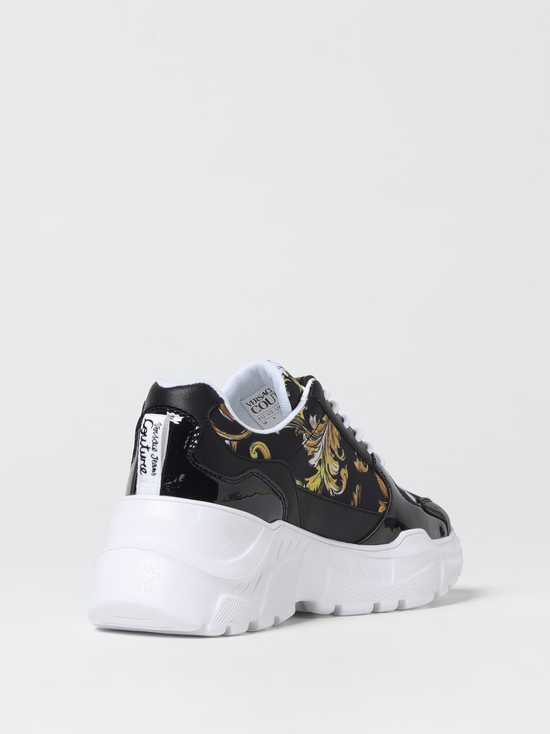 VERSACE JEANS COUTURE ZAPATILLAS: Zapatillas mujer Versace Jeans Couture, Negro - Img 3