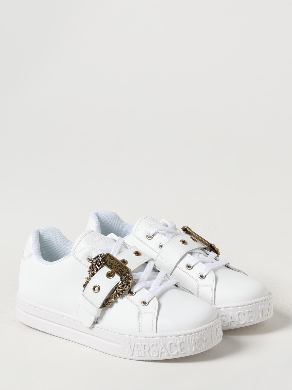 スニーカー VERSACE JEANS COUTURE Woman Sneakers White 78VA3SK9ZPB08 003 VERSACE JEANS COUTURE: Sneakers woman - White | Versace