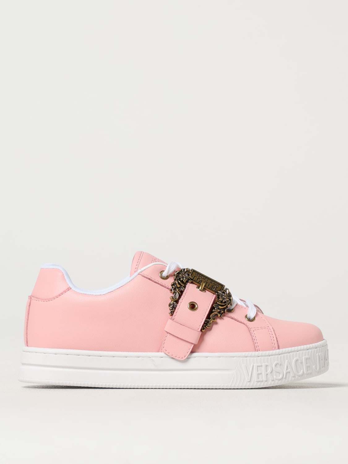 スニーカー VERSACE JEANS COUTURE Woman Sneakers Pink 78VA3SK9ZPB08 489 VERSACE JEANS COUTURE: Sneakers woman - Pink | Versace Jeans
