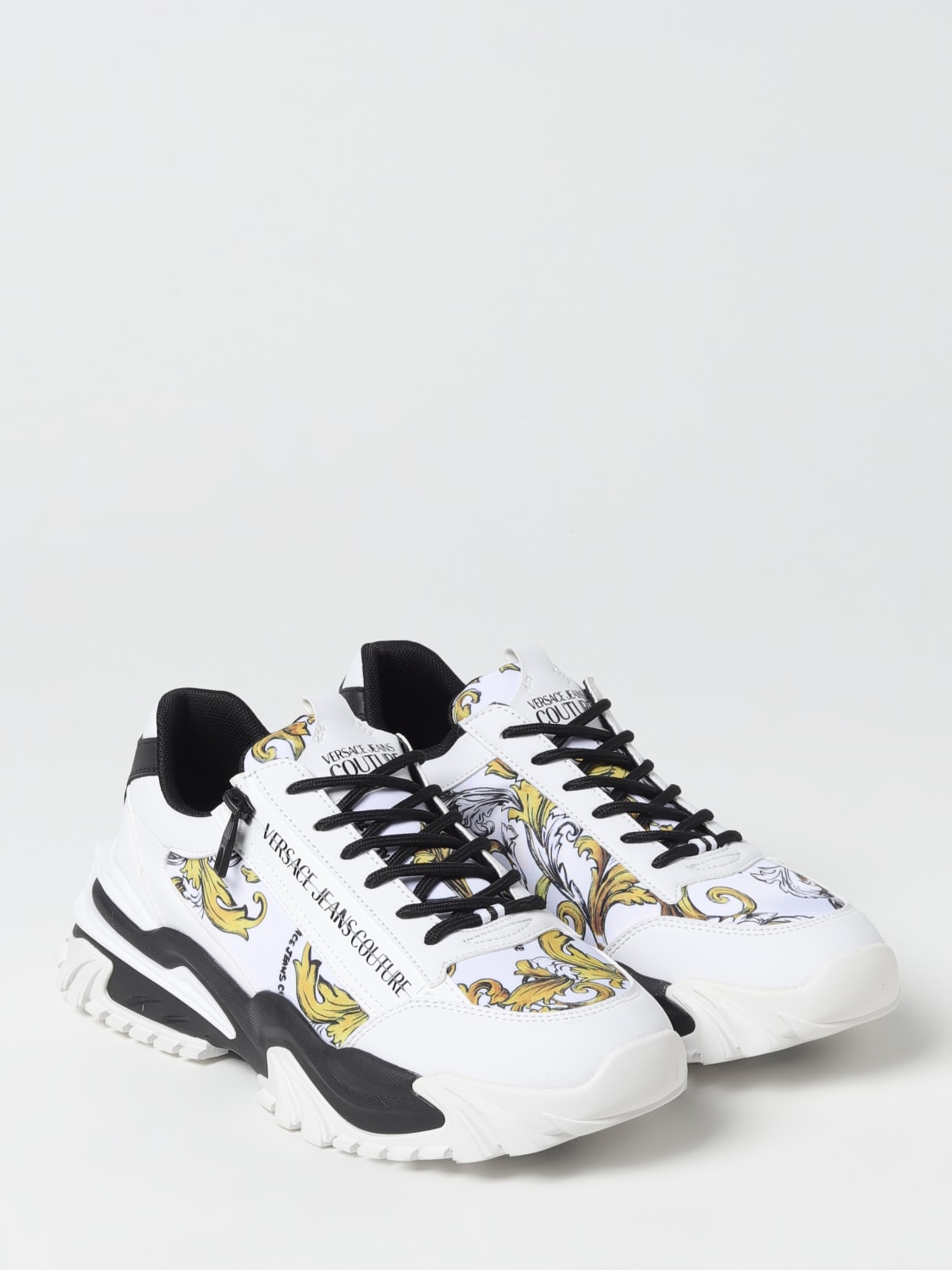 スニーカー VERSACE JEANS COUTURE Woman Sneakers White 78YA3SI5ZSC57 G03 VERSACE JEANS COUTURE: Sneakers woman - White | Versace