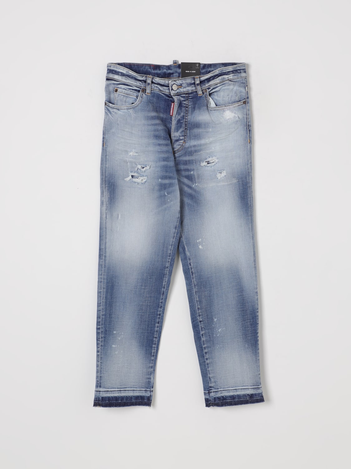 DSQUARED2 JEANS: Hose kinder Dsquared2, Denim - Img 1