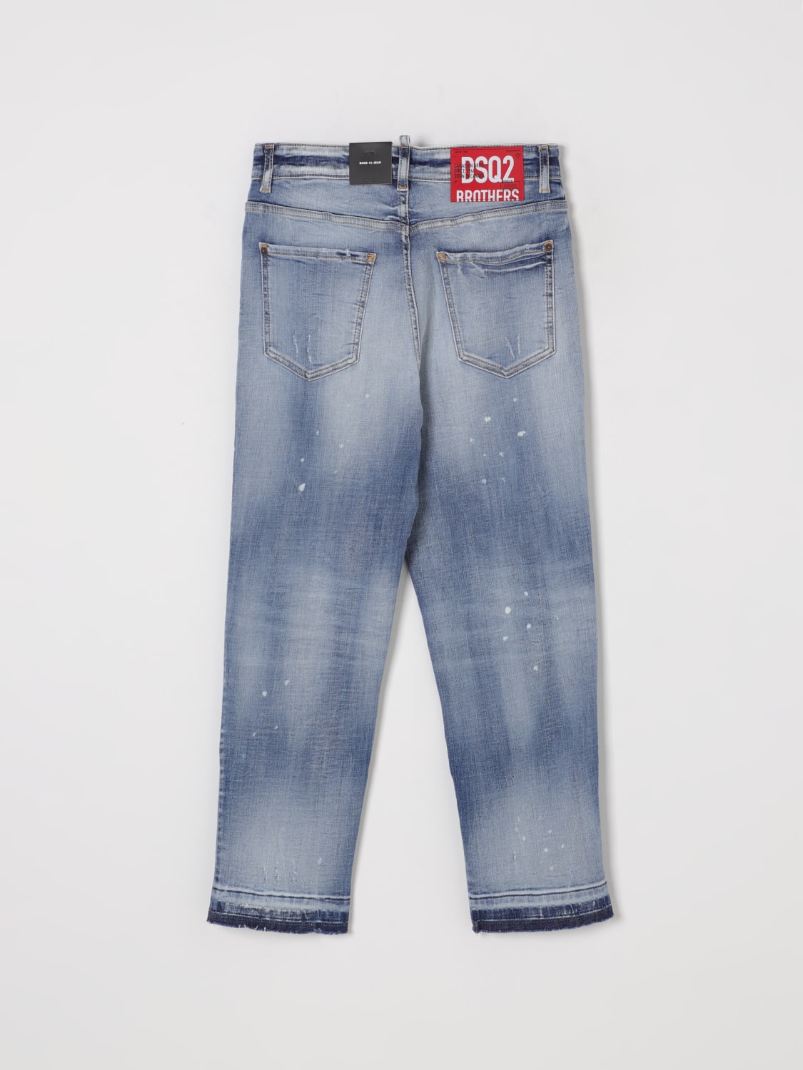 DSQUARED2 JEANS: Hose kinder Dsquared2, Denim - Img 2