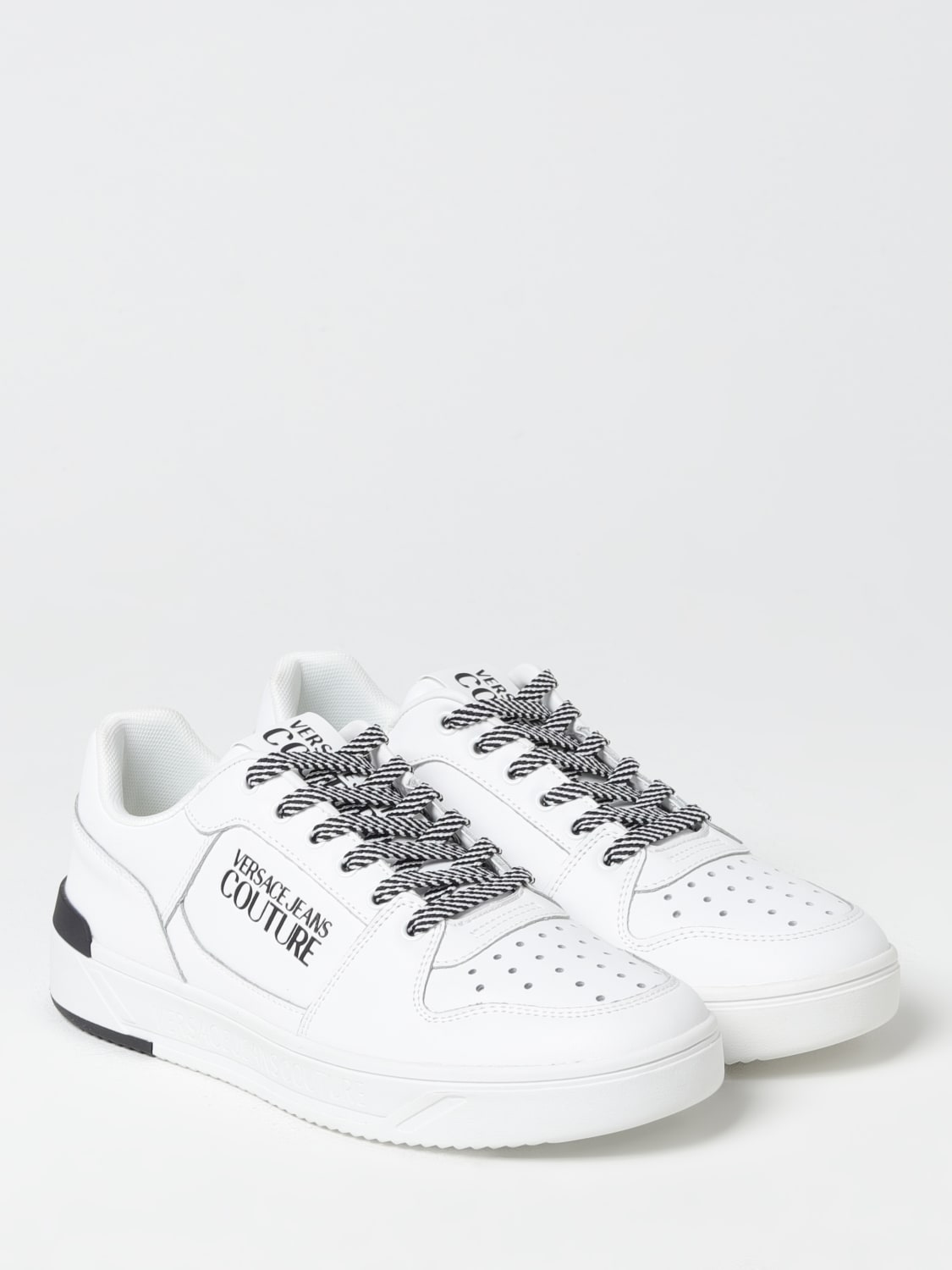 スニーカー VERSACE JEANS COUTURE Woman Sneakers White 78VA3SC7ZSC60 G03 Speedtrack Sneakers White,Print | VERSACE US