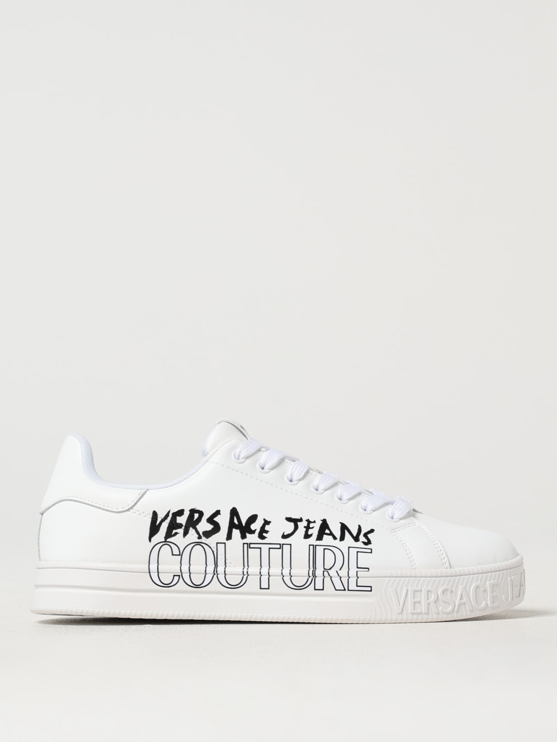 スニーカー VERSACE JEANS COUTURE Woman Sneakers White 78VA3SK3ZPB08 003 90_E74VA3SC2-