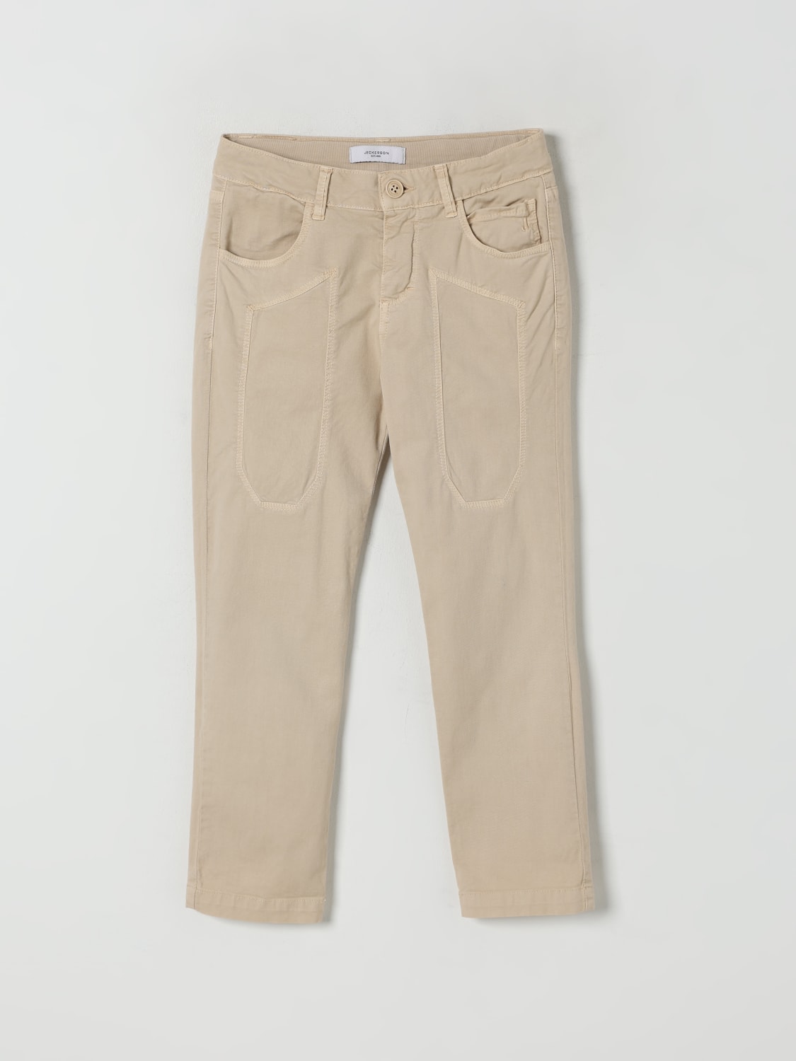 JECKERSON PANTS: Pants kids Jeckerson, Beige - Img 1