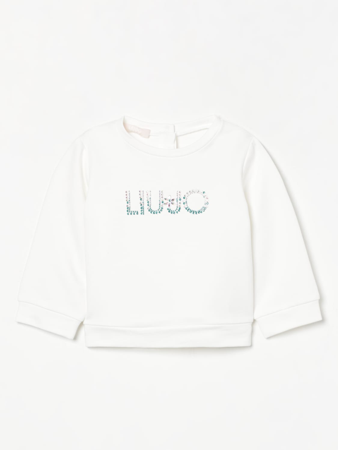 LIU JO SWEATER: Sweater kids Liu Jo, White - Img 1