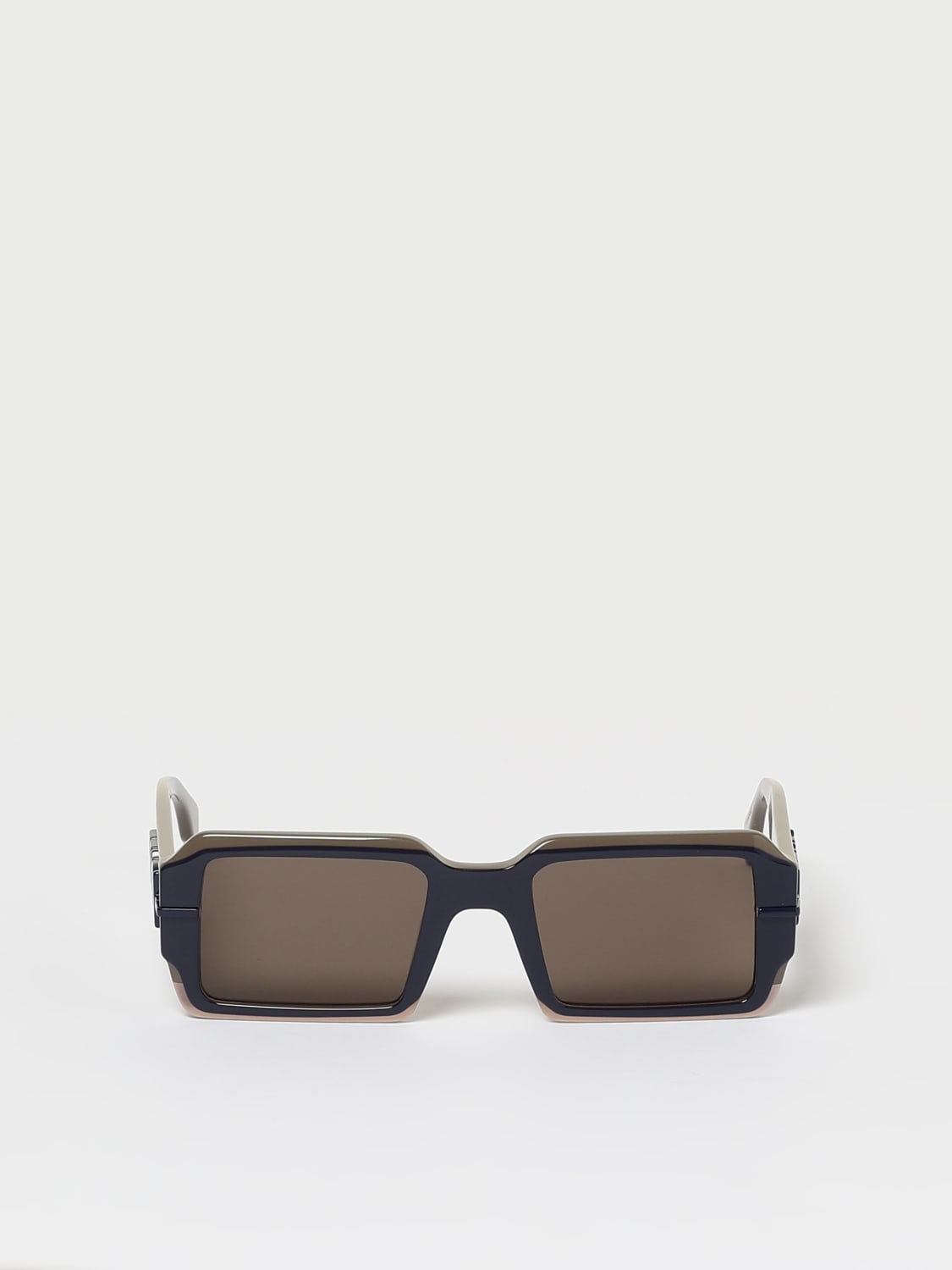 FENDI 太阳镜: 太阳镜 男士 Fendi, 棕色 - Img 3