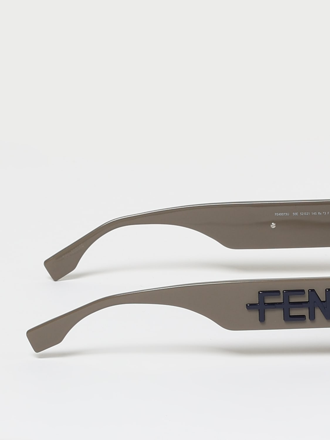 FENDI 太阳镜: 太阳镜 男士 Fendi, 棕色 - Img 4