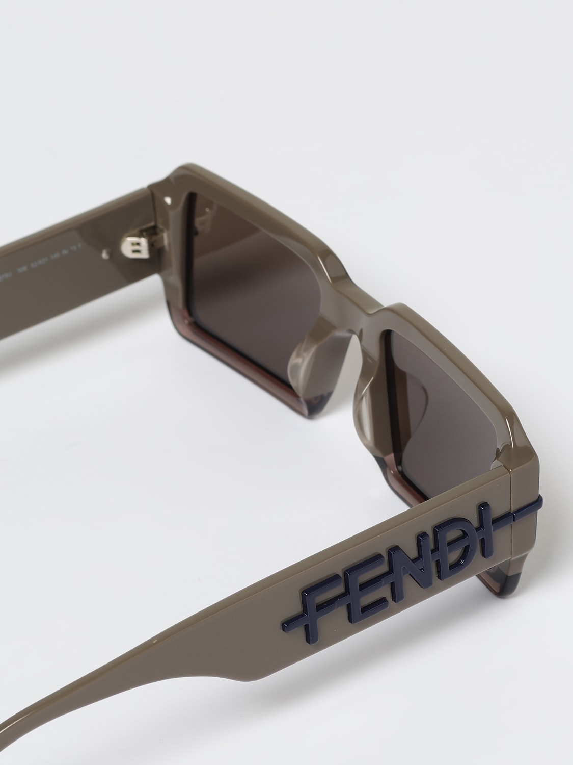 FENDI 太阳镜: 太阳镜 男士 Fendi, 棕色 - Img 5