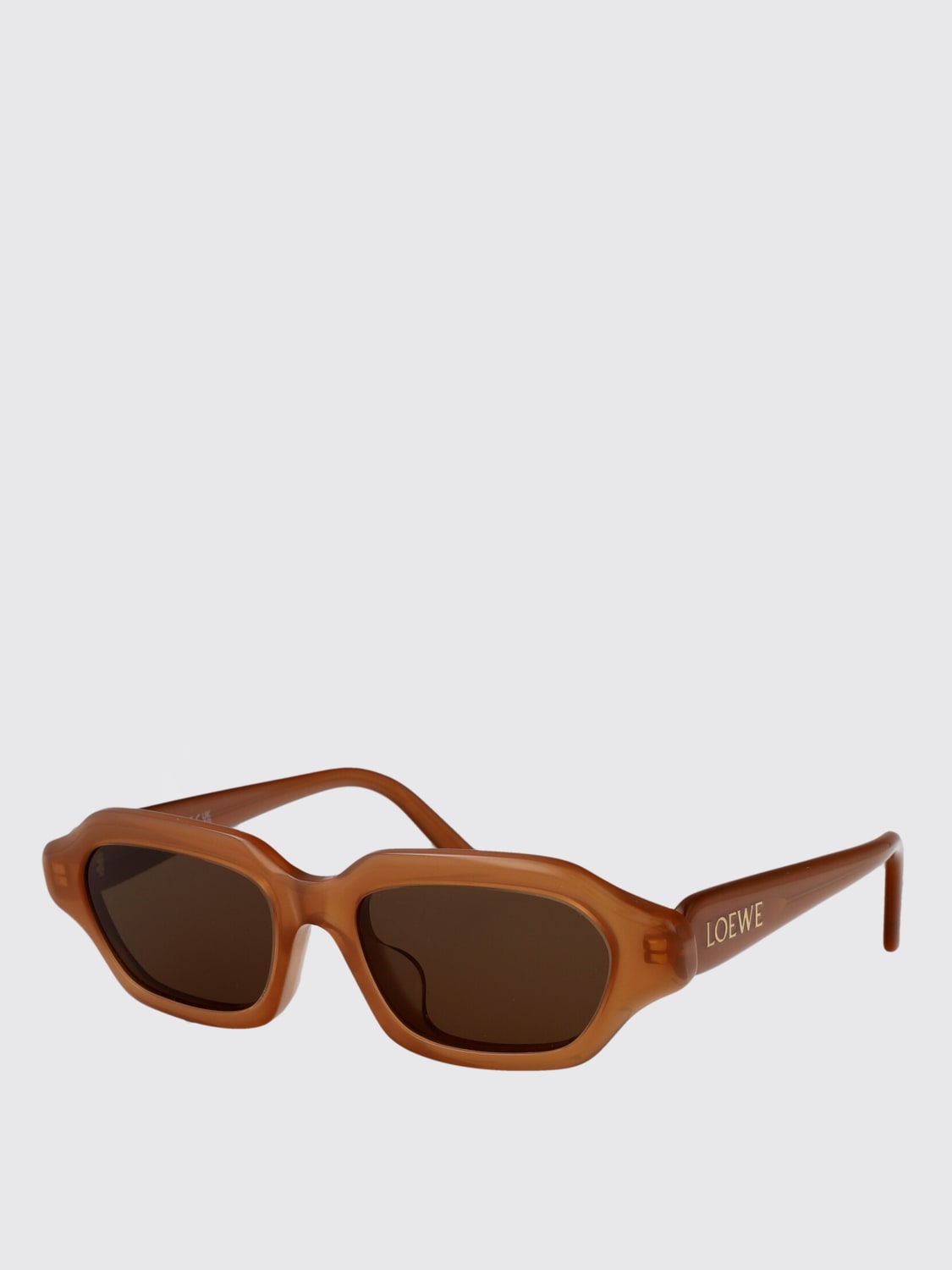 サングラス LOEWE Woman Sunglasses Honey LW40157U 50E LOEWE: Sunglasses woman - Honey | Loewe sunglasses LW40157U
