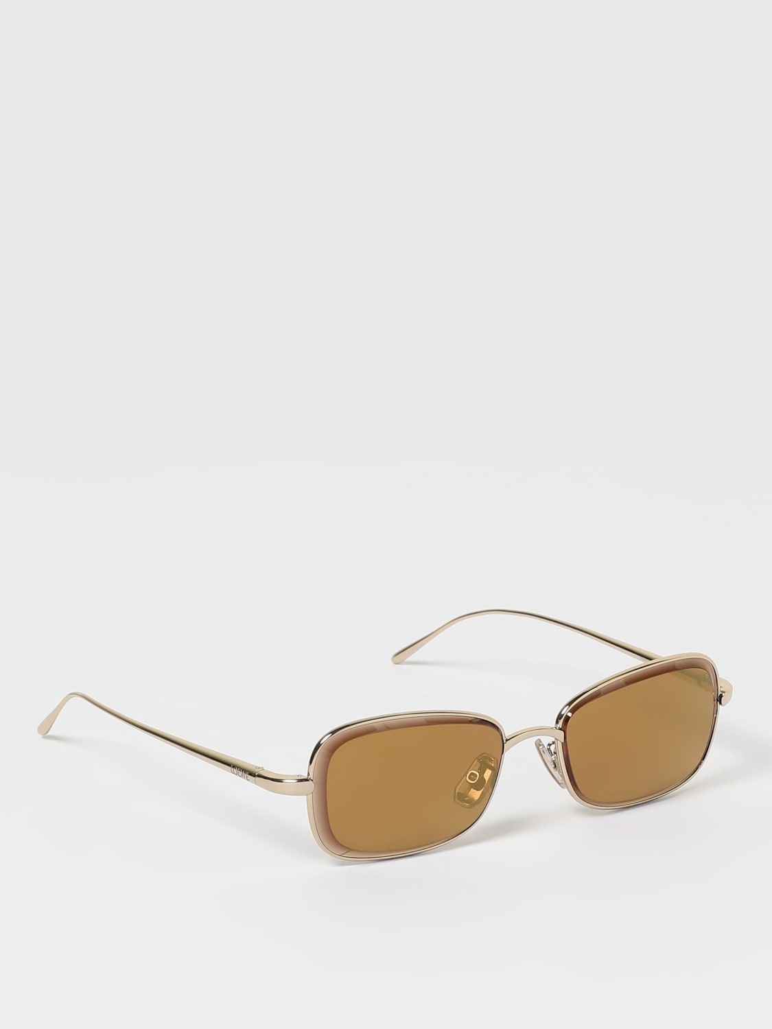 サングラス LOEWE Woman Sunglasses Gold LW40152U 32A Loewe Lw40152u Slim 32y Light Gold Sunglasses | ModeSens