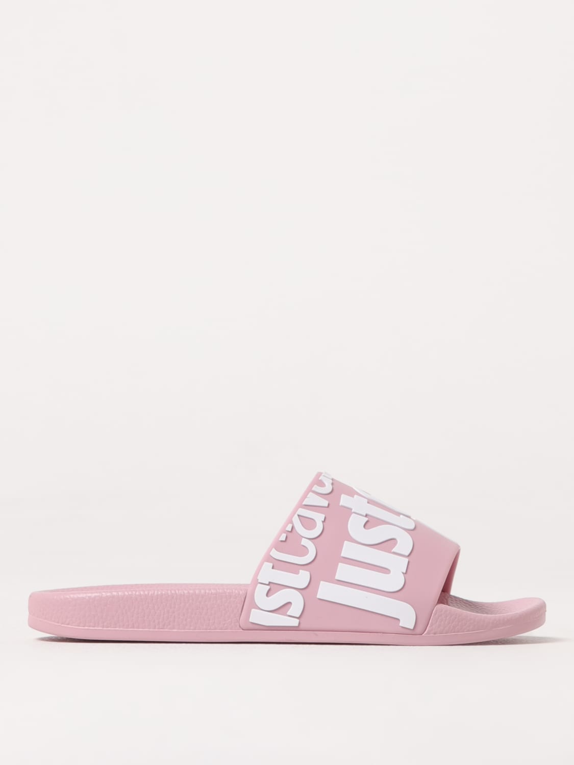 JUST CAVALLI FLAT SANDAL: Sneakers woman Just Cavalli, Pink - Img 1
