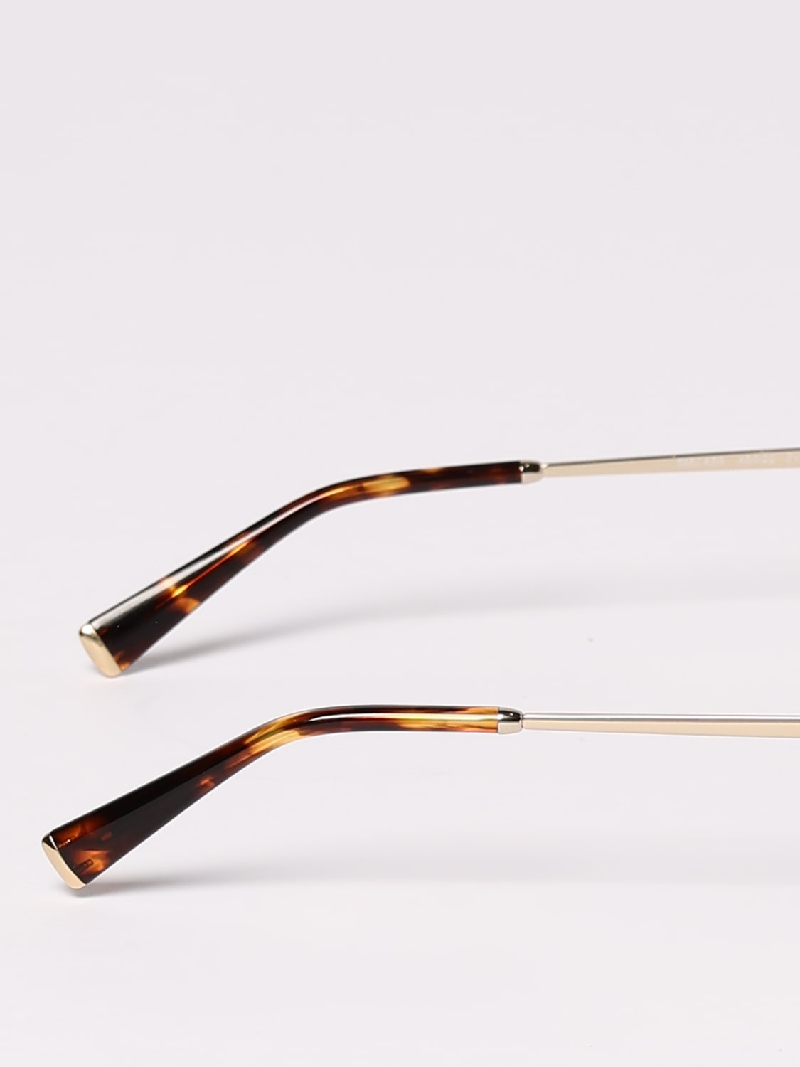 MIU MIU: women's sunglasses - Gold | Miu Miu sunglasses A53S
