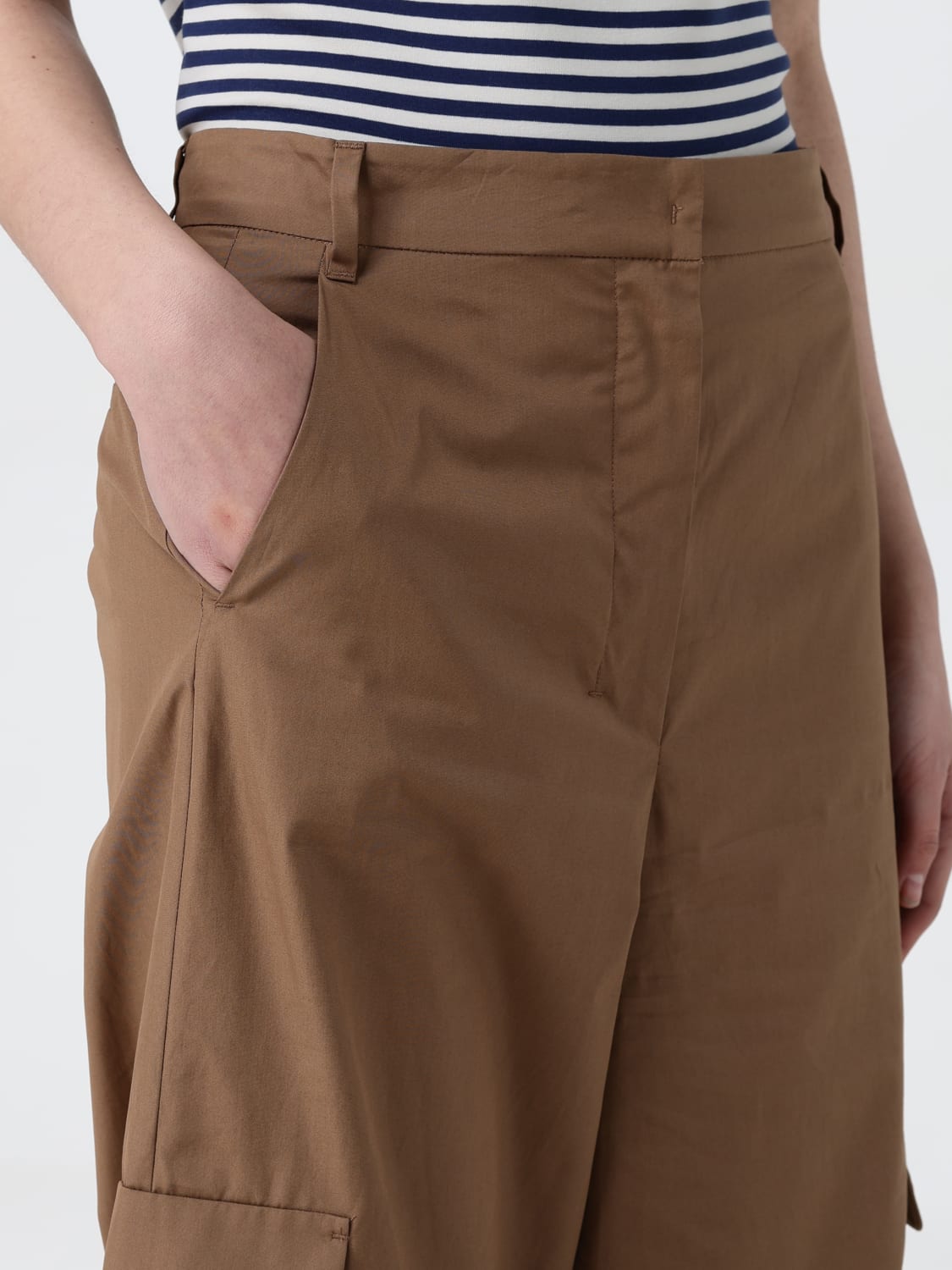 パンツ 'S Max Mara Woman Pants Camel 2519131143600 003 S MAX MARA: Pants woman - Camel | 'S Max Mara pants