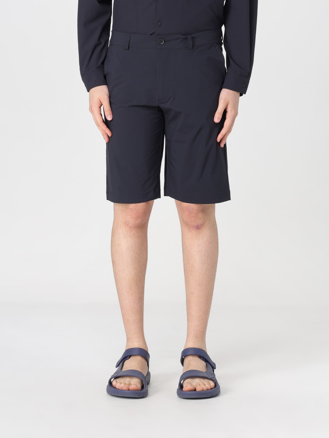 COLMAR PANTALONCINO: Pantaloncino chino Colmar in nylon stretch , Nero - Img 1