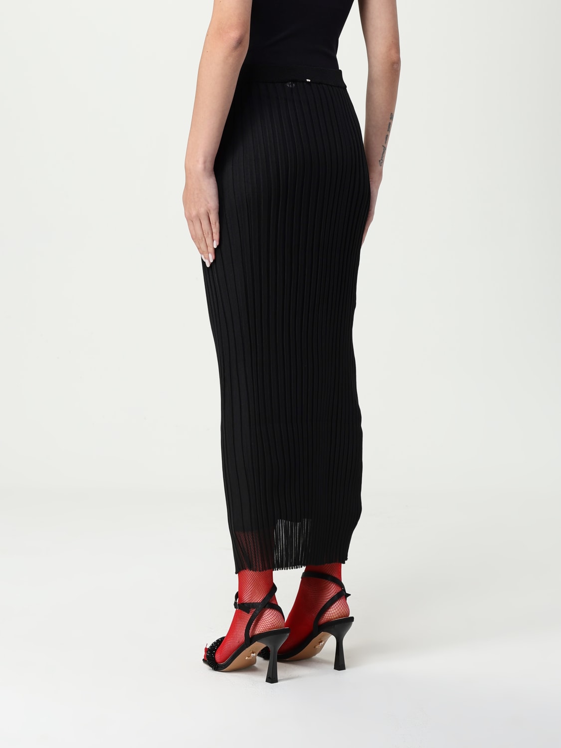 スカート SPORTMAX Women Skirts 2512221031600000 Black Women's Long and Short, Wide or Pencil Skirts | Sportmax