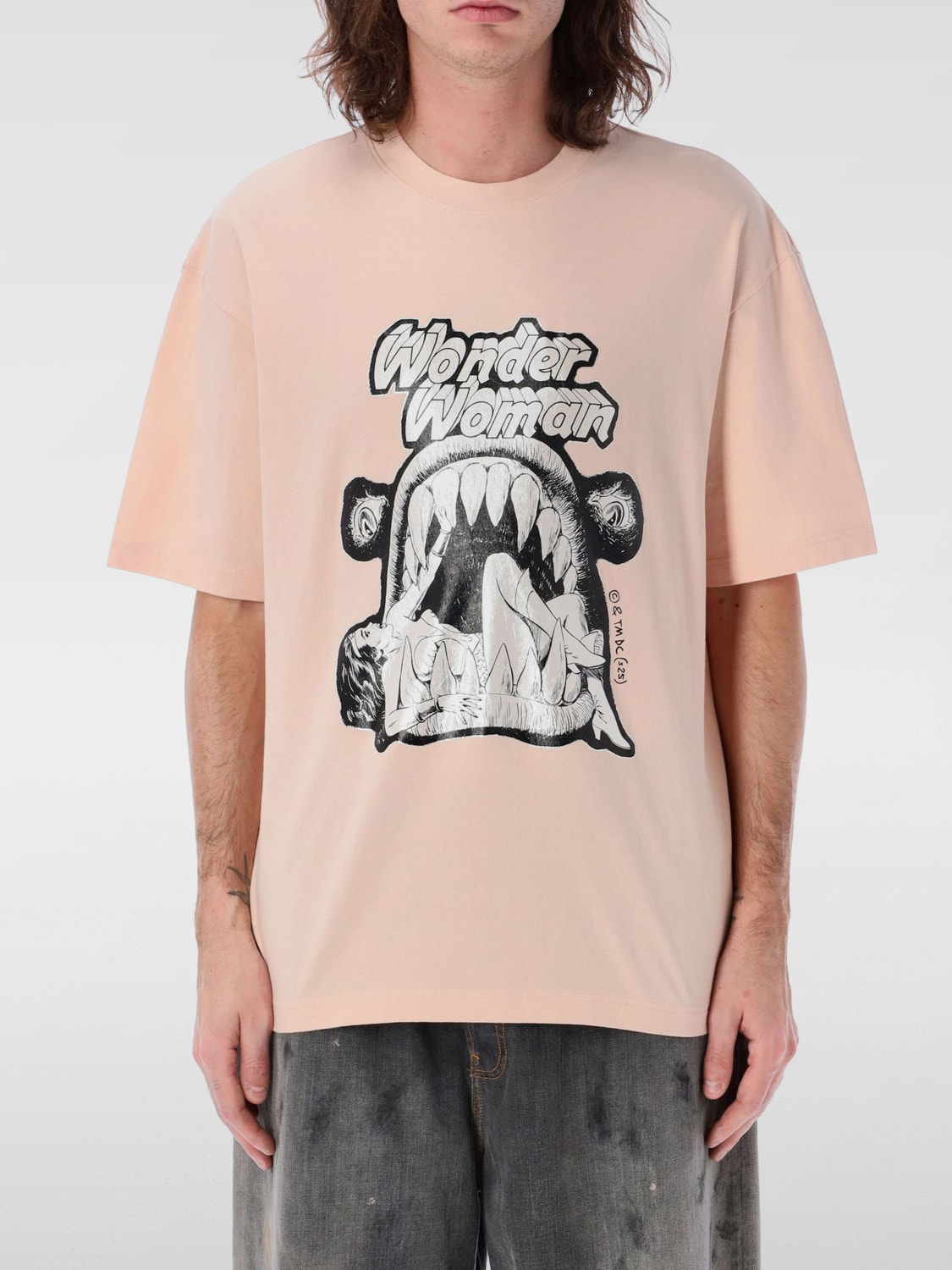ACNE STUDIOS T-SHIRT: T-shirt men Acne Studios, Pink - Img 1