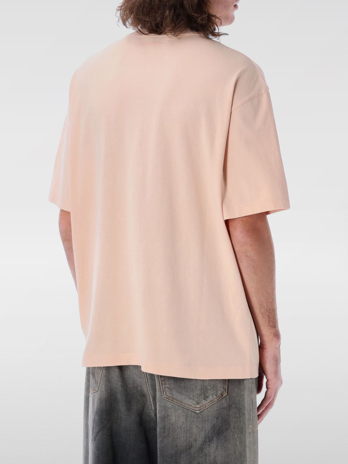 ACNE STUDIOS T-SHIRT: T-shirt men Acne Studios, Pink - Img 2
