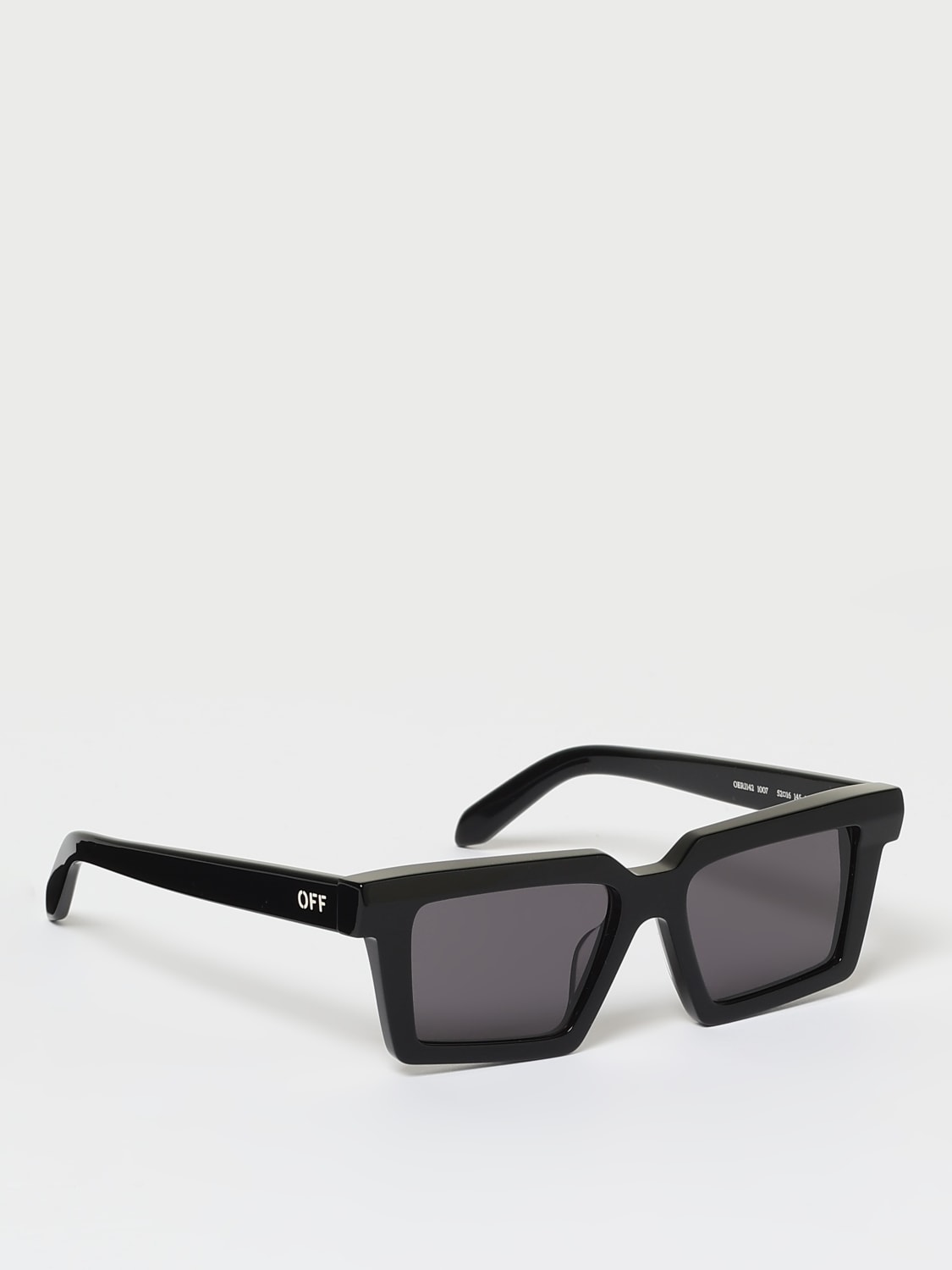 OFF-WHITE: Sunglasses men - Black | Off-White sunglasses