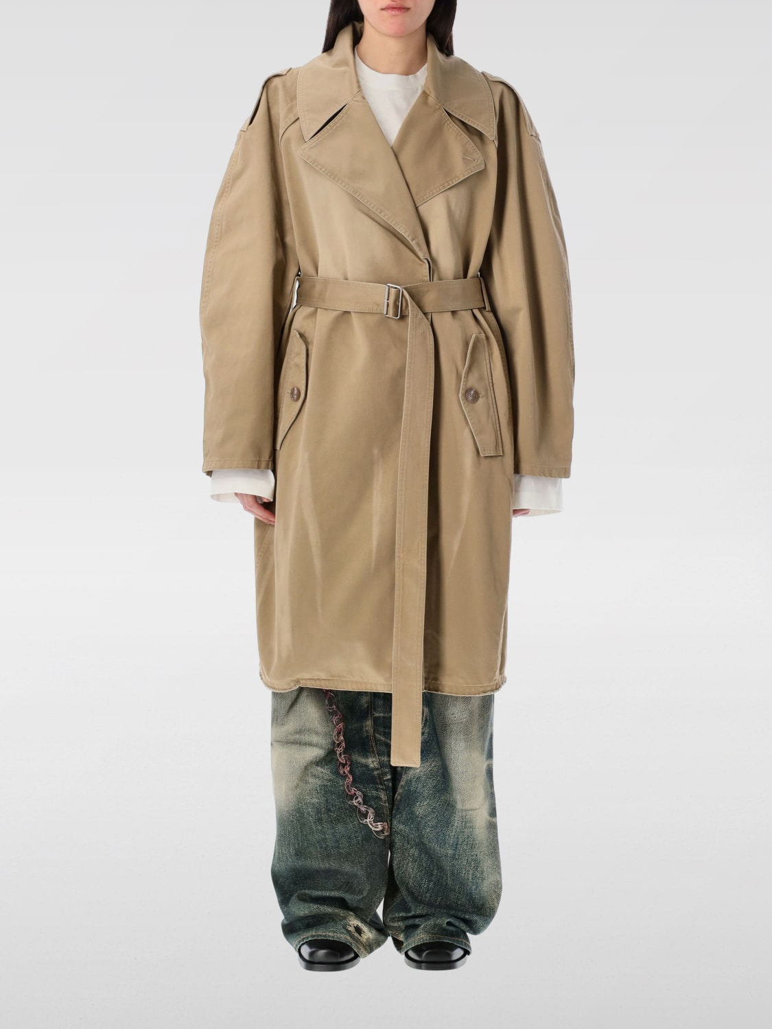 ジャケット ACNE STUDIOS Woman Jacket Camel A90630 ADY ACNE STUDIOS: Coat woman - Camel | Acne Studios jacket