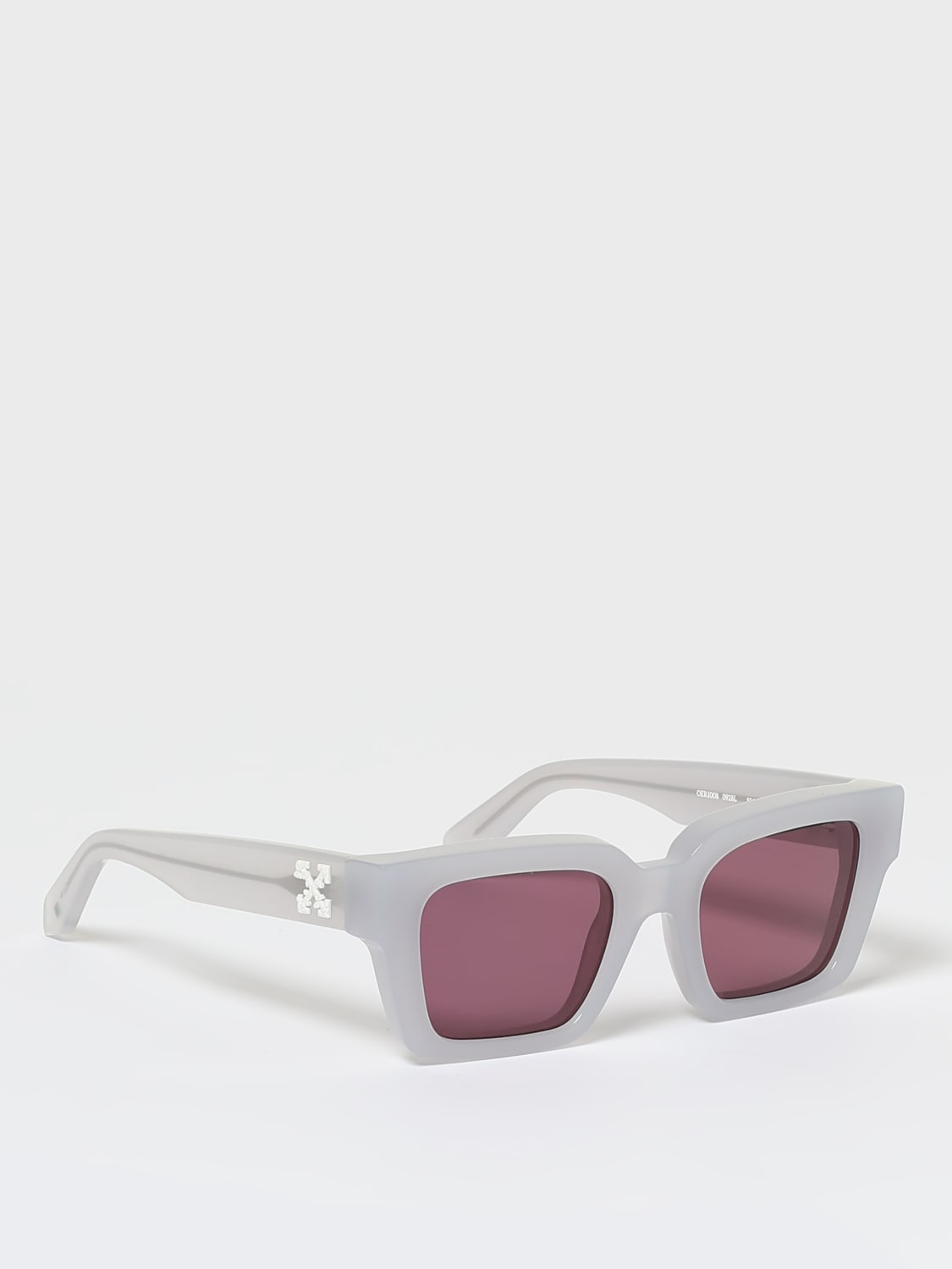 OFF-WHITE SUNGLASSES: Sunglasses men Off-white, Grey - Img 1