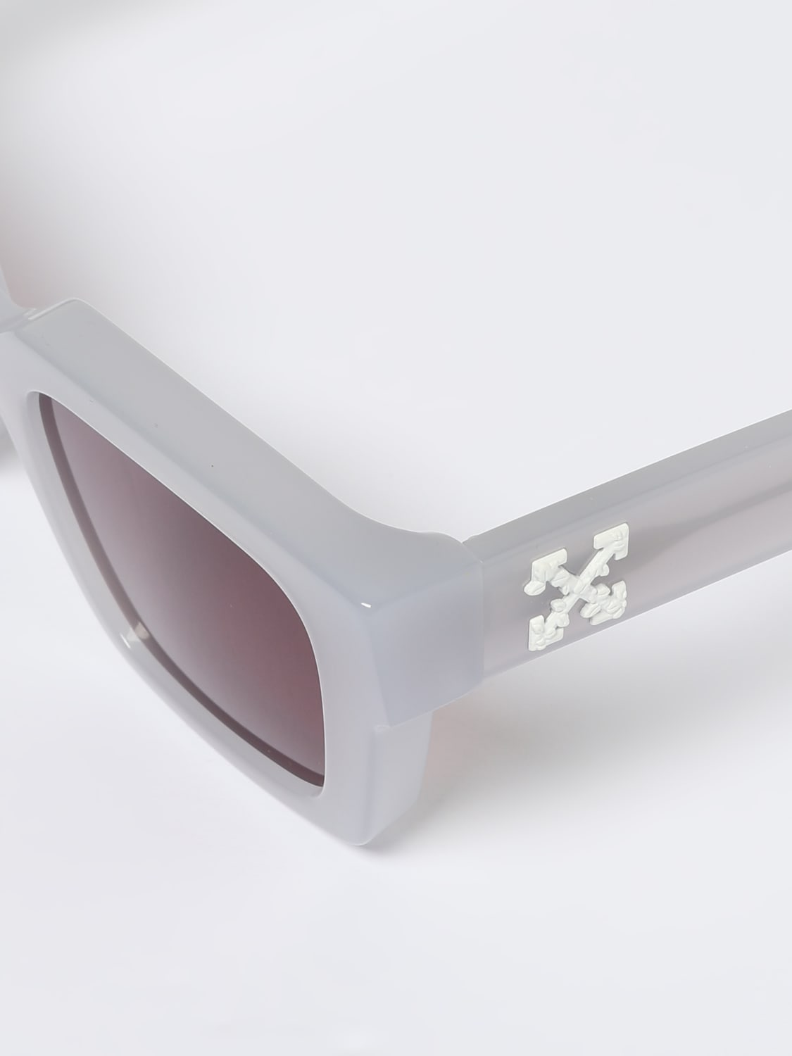 OFF-WHITE SUNGLASSES: Sunglasses men Off-white, Grey - Img 5