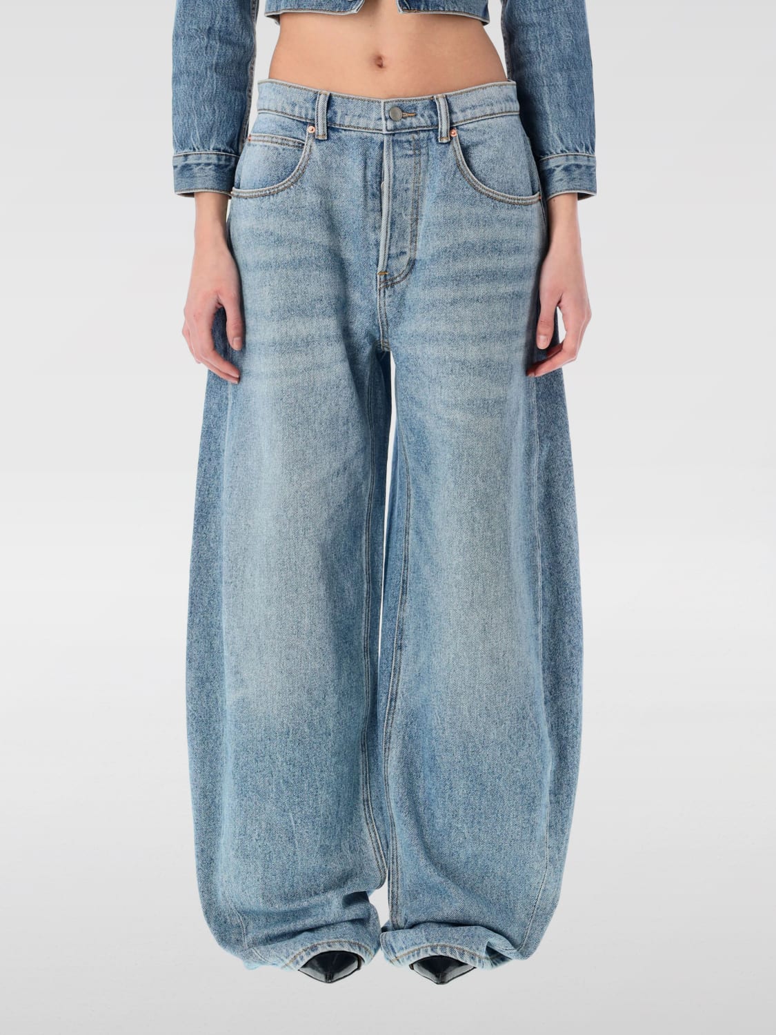 ALEXANDER WANG: Jeans woman - Denim | Alexander Wang jeans