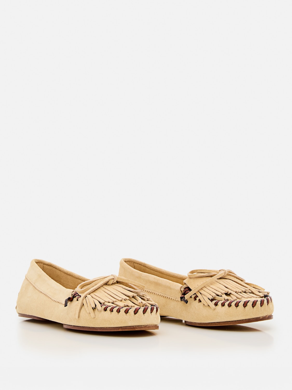 PARIS TEXAS SHOES: Loafers woman Paris Texas, Beige - Img 2