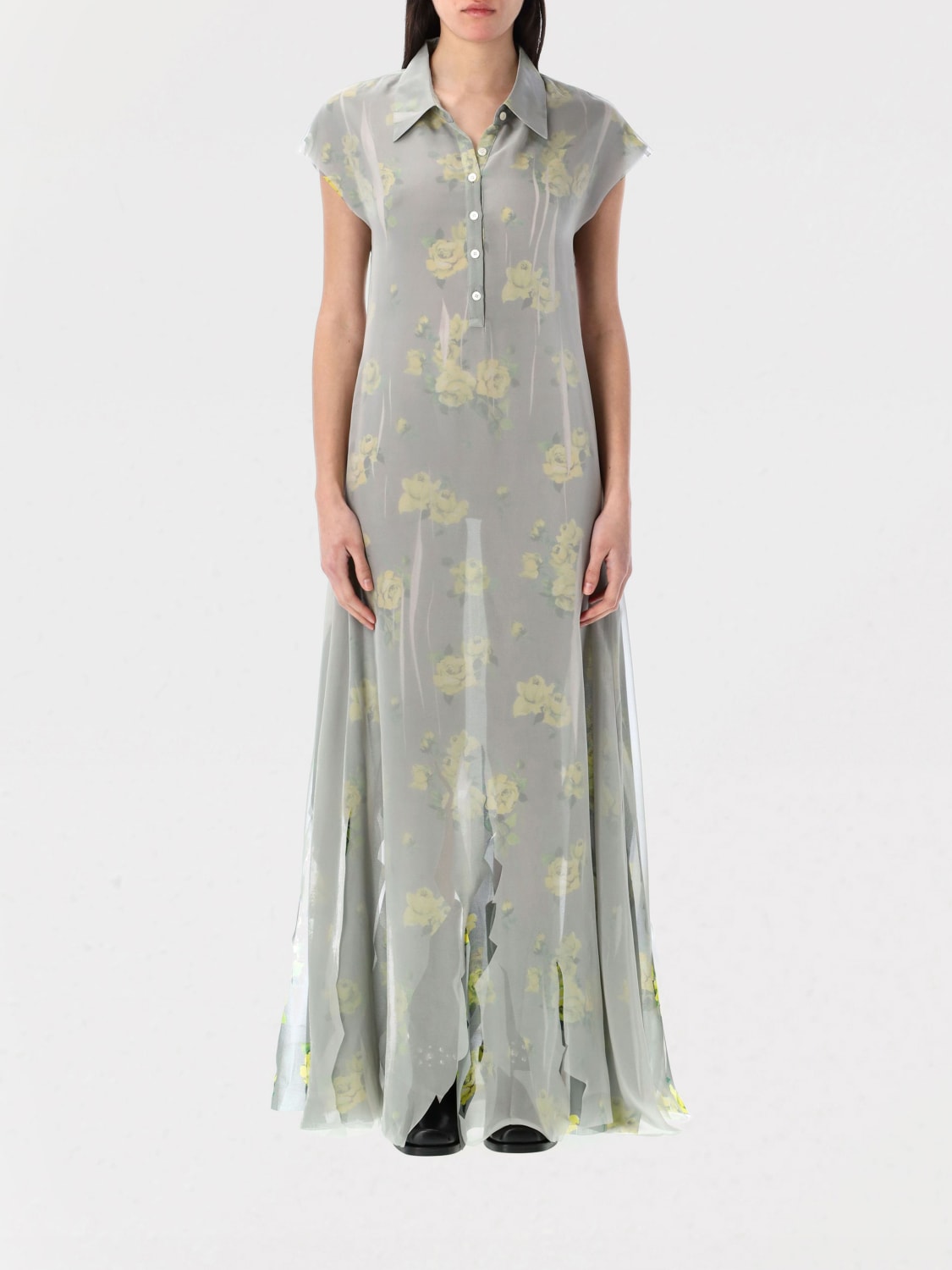 ACNE STUDIOS DRESS: Dress woman Acne Studios, Grey - Img 1