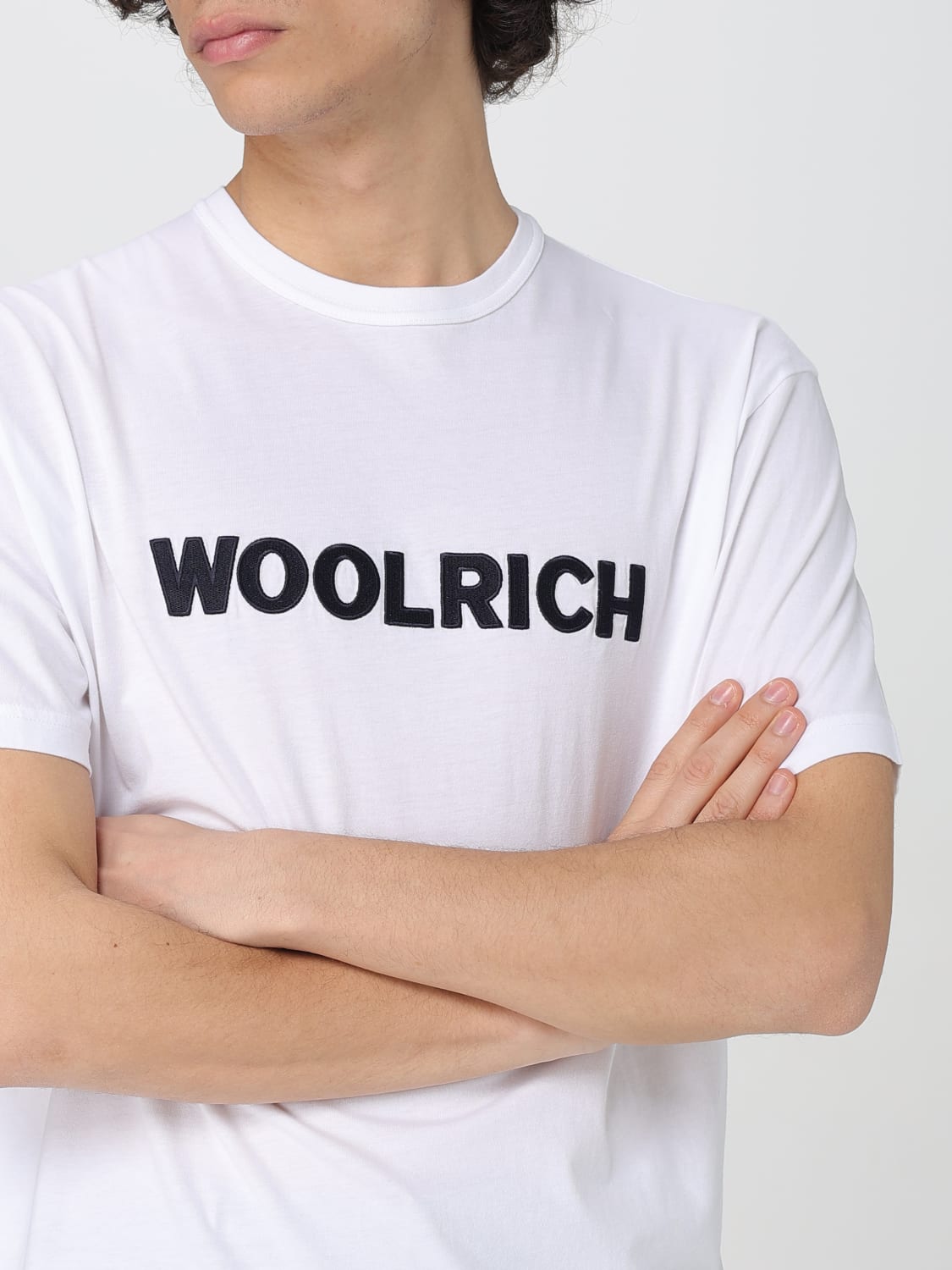 WOOLRICH T-SHIRT: T-shirt herren Woolrich, Weiß - Img 3
