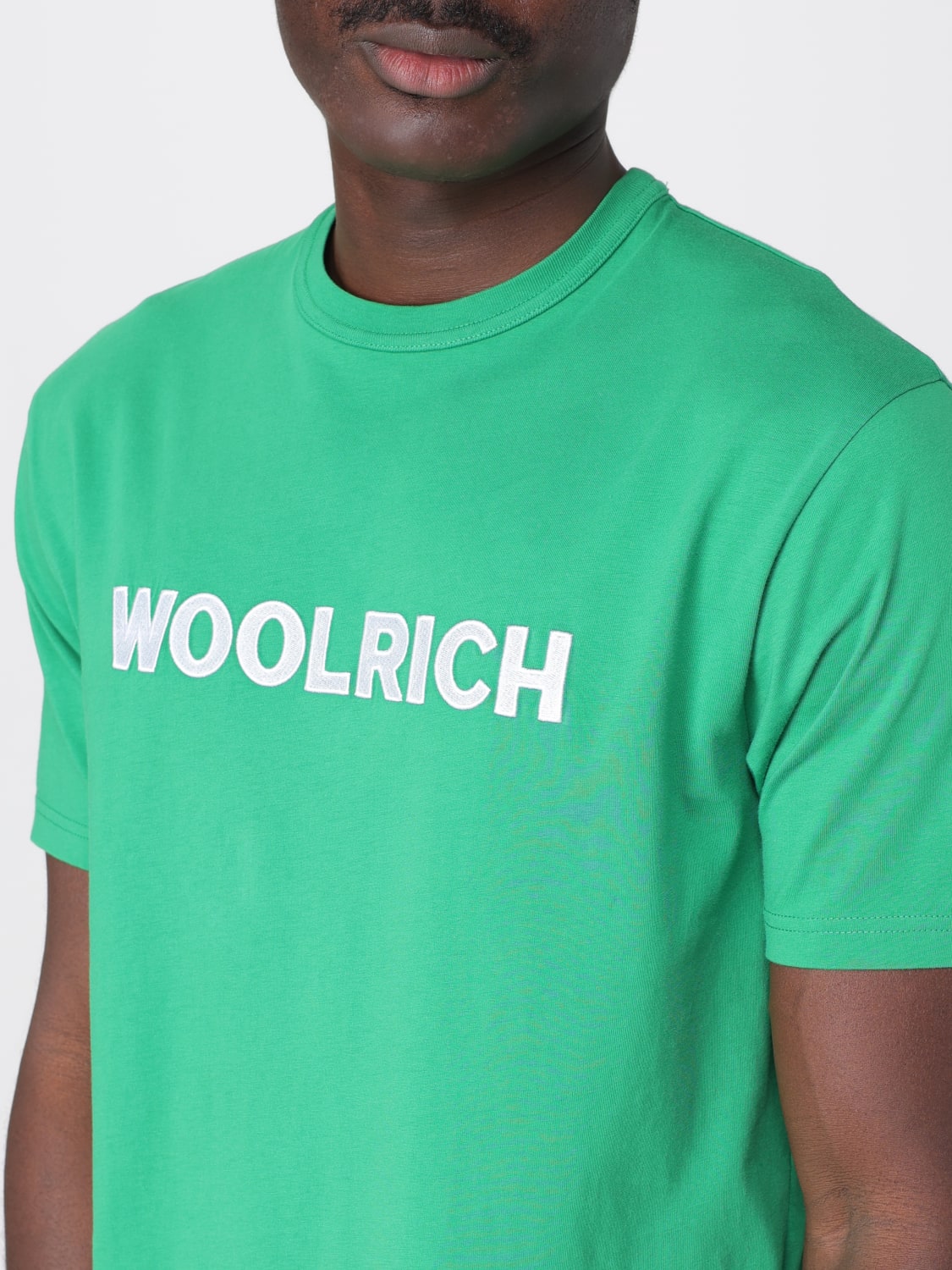 WOOLRICH T-SHIRT: T-shirt men Woolrich, Green - Img 3