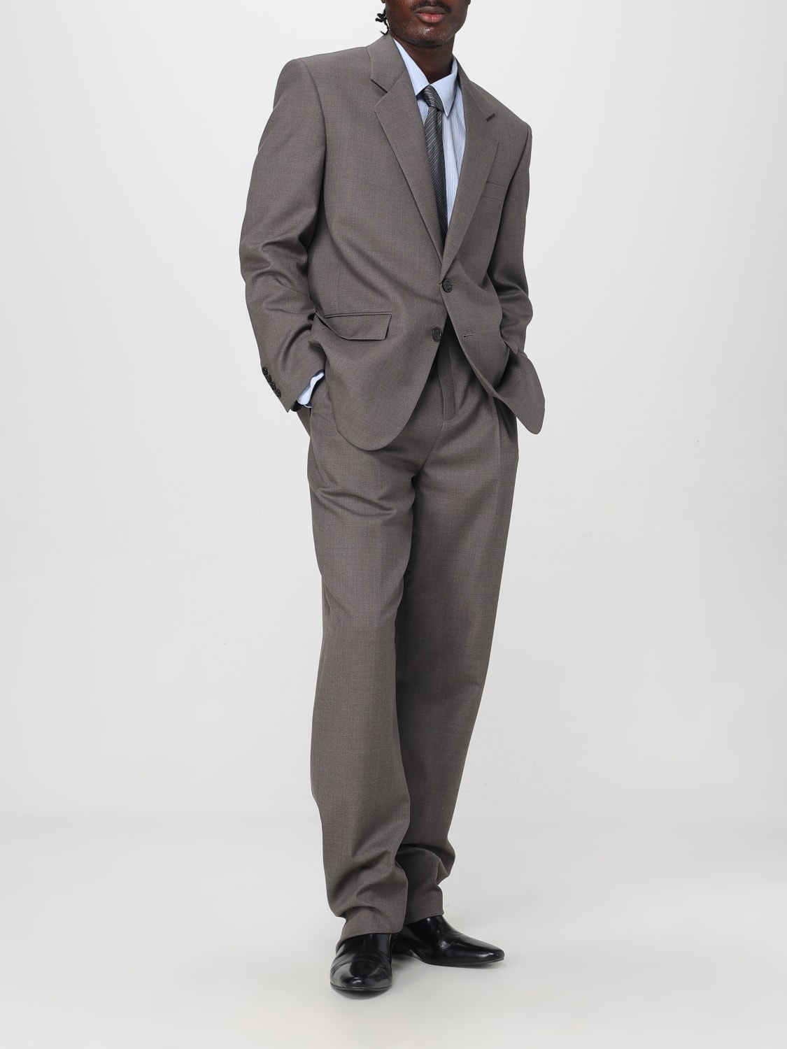 SAINT LAURENT КУРТКА: Куртка Мужское Saint Laurent, Грецкий Орех - Img 2