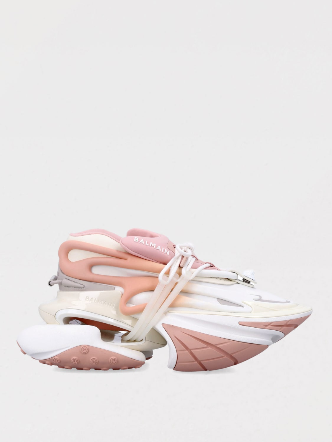 スニーカー BALMAIN Woman Sneakers Pink EN1VF724KJNR 1CE BALMAIN: Sneakers woman - Pink | Balmain sneakers