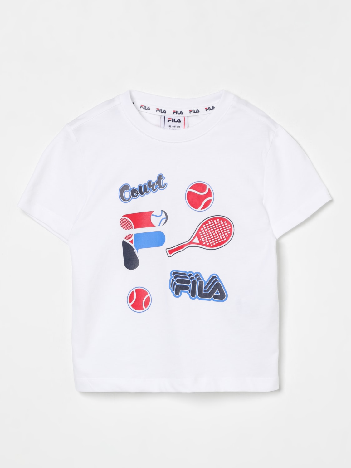 FILA CAMISETA: Camiseta niños Fila, Blanco - Img 1