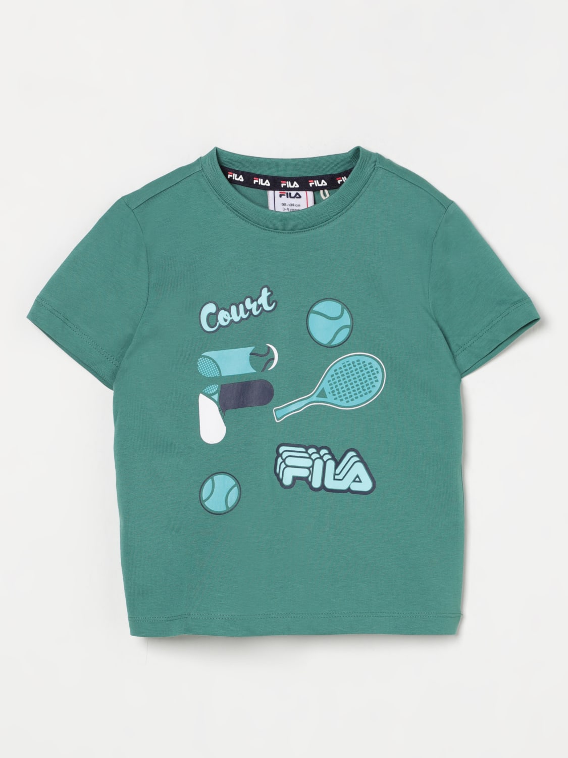FILA CAMISETA: Camiseta niños Fila, Verde - Img 1