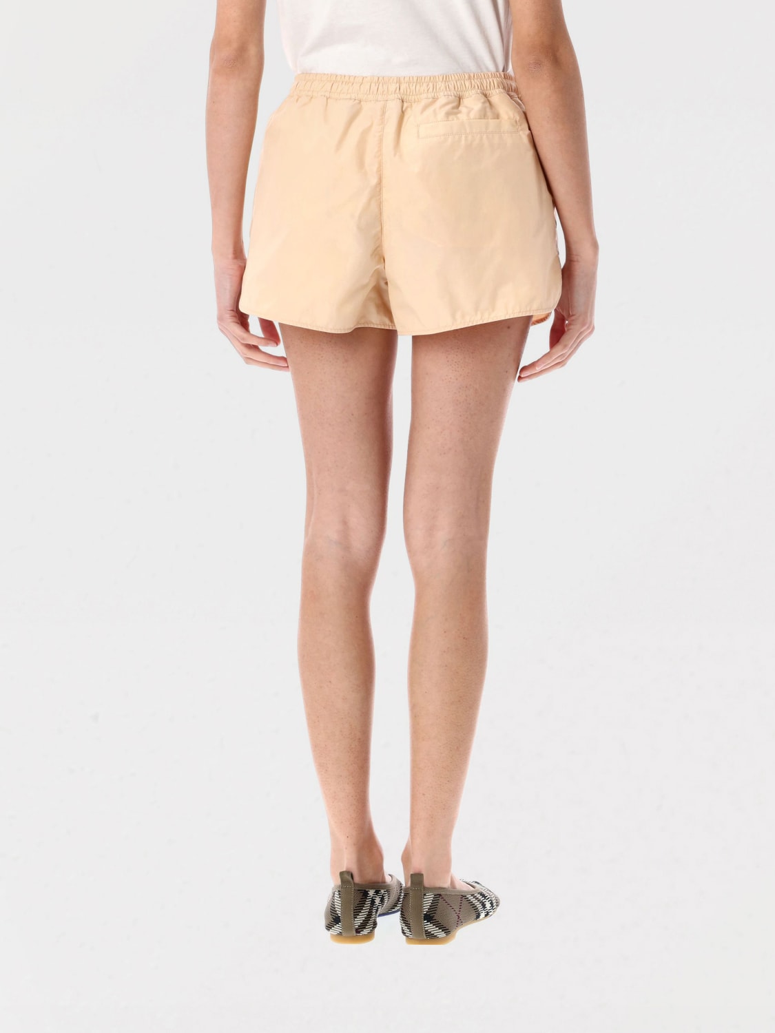 ショートパンツ BURBERRY Woman Short Salmon 8101786 BURBERRY: Short woman - Salmon | Burberry short 8101786