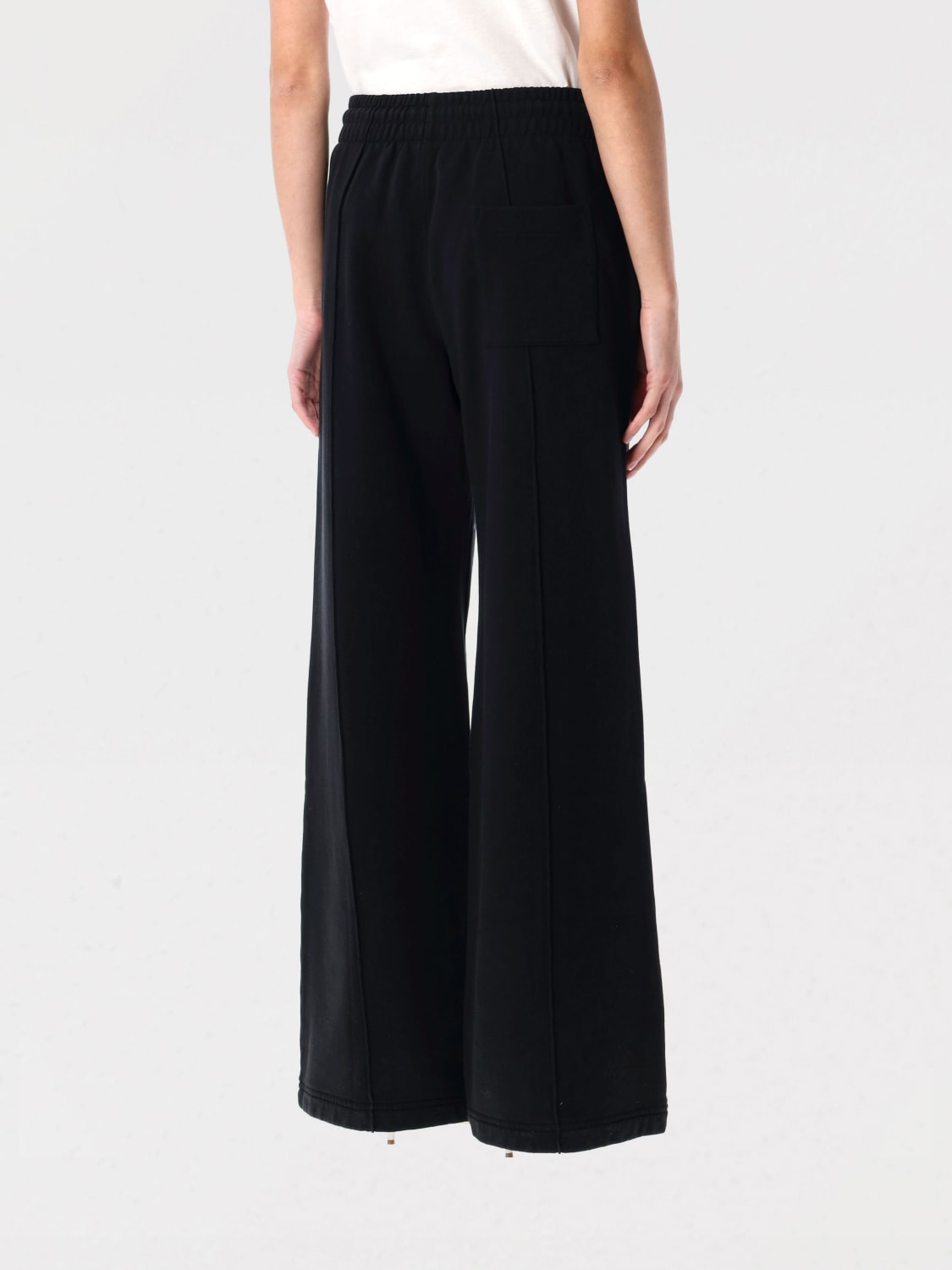 パンツ CASABLANCA Women Straight Pants WPS25JTR101 04 BLACK CASABLANCA: women's pants - Black | Casablanca pants
