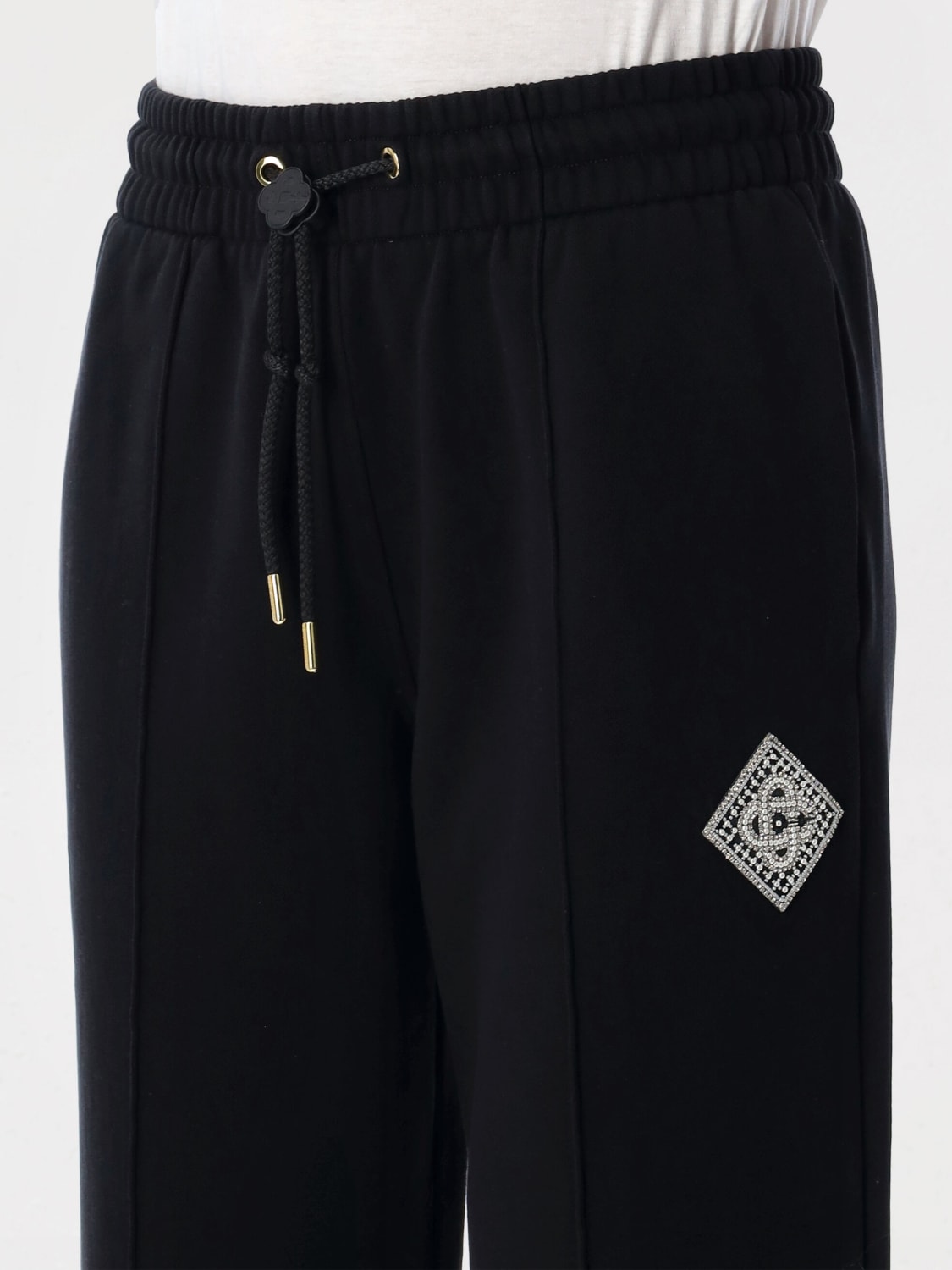 パンツ CASABLANCA Woman Pants Black WPS25JTR101 04 CASABLANCA: women's pants - Black | Casablanca pants