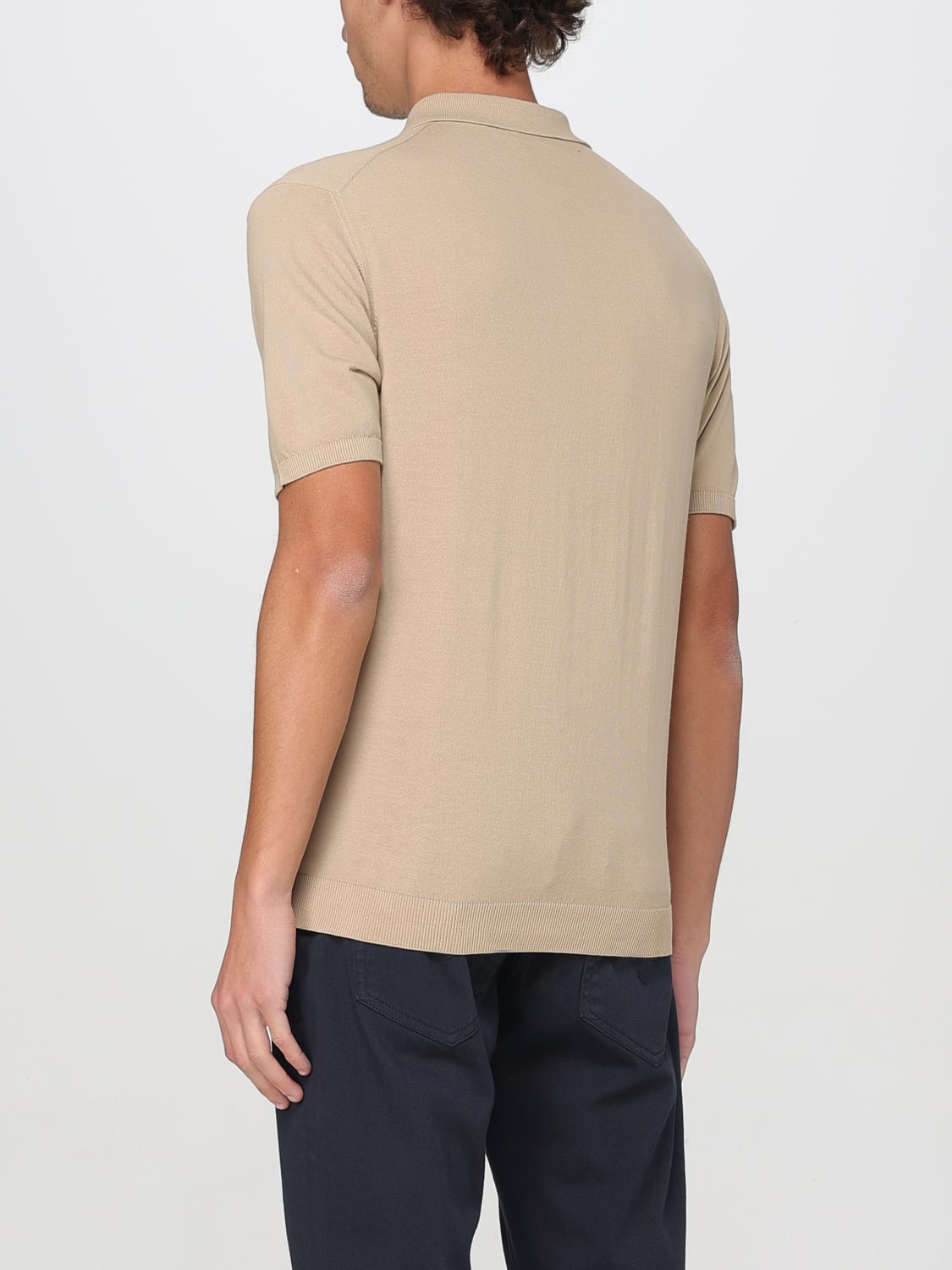 ROBERTO COLLINA POLO: T-shirt herren Roberto Collina, Beige - Img 2