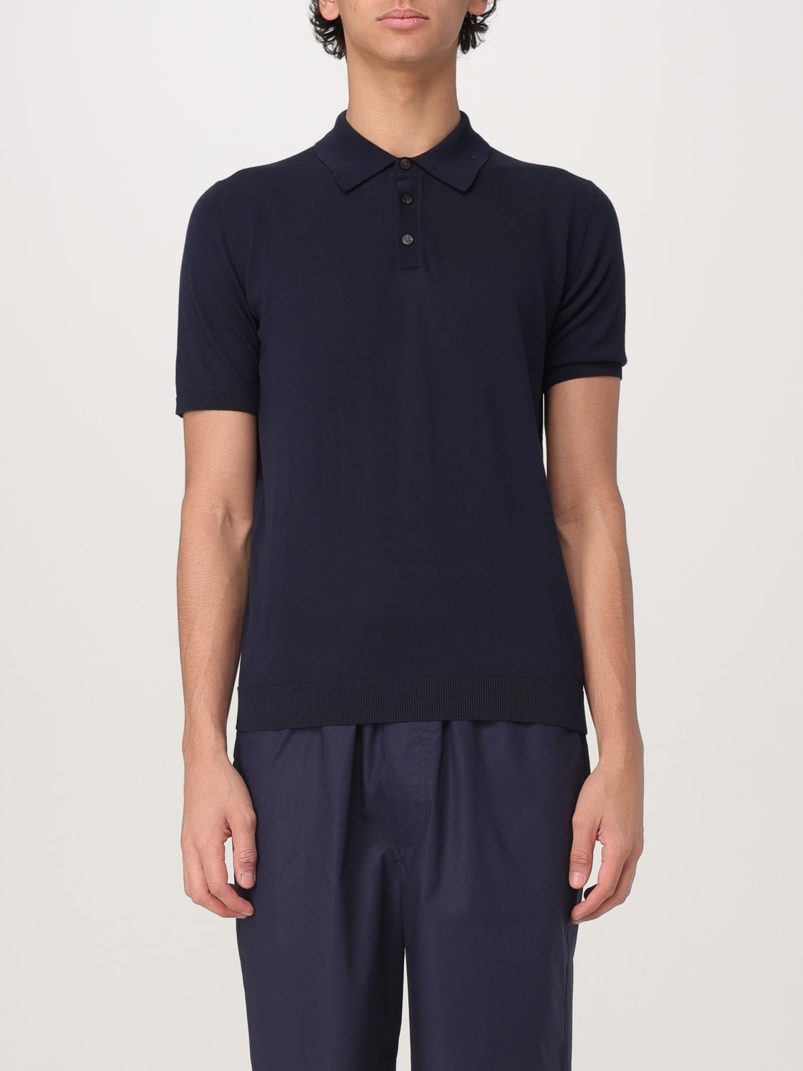 ROBERTO COLLINA POLO SHIRT: T-shirt men Roberto Collina, Navy - Img 1