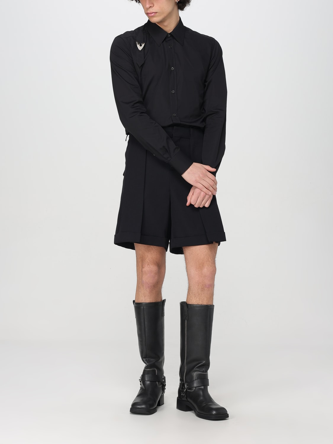 MCQUEEN SHIRT: Sweater men McQueen, Black - Img 2