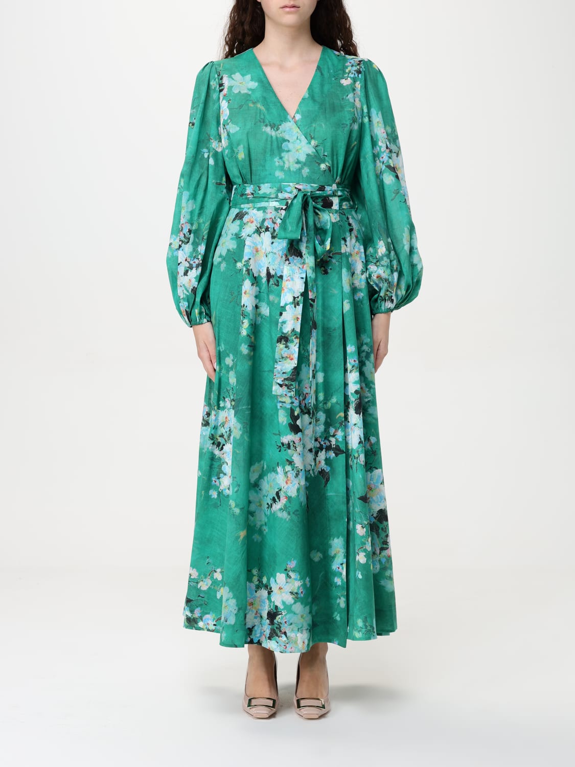 ワンピース ZIMMERMANN Woman Dress Green 3121DRS255 GRWCFL ZIMMERMANN: Dress woman - Green | Zimmermann dress