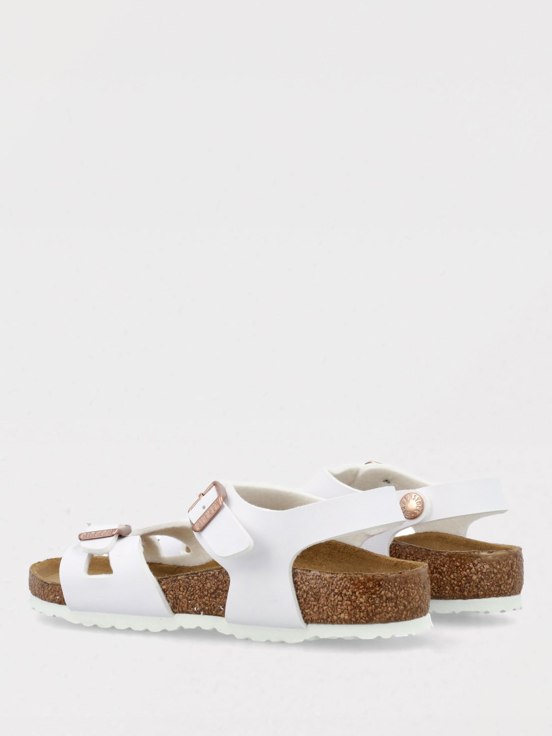 BIRKENSTOCK SCARPE: Sandalo Rio Birkenstock in Birko-Flor , Bianco - Img 3