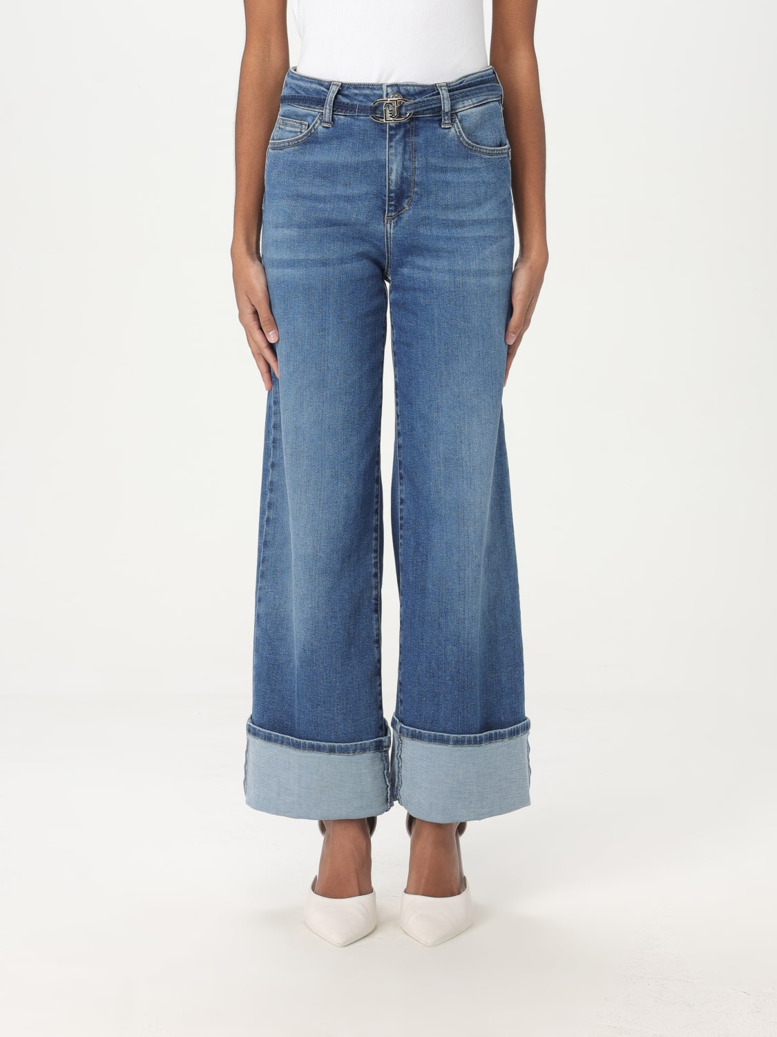デニム・ジーパン LIU JO Women Denim Pants UA5282D4988 78899 Blue LIU JO: Jeans woman - Blue | Liu Jo jeans UA5282D4988 online