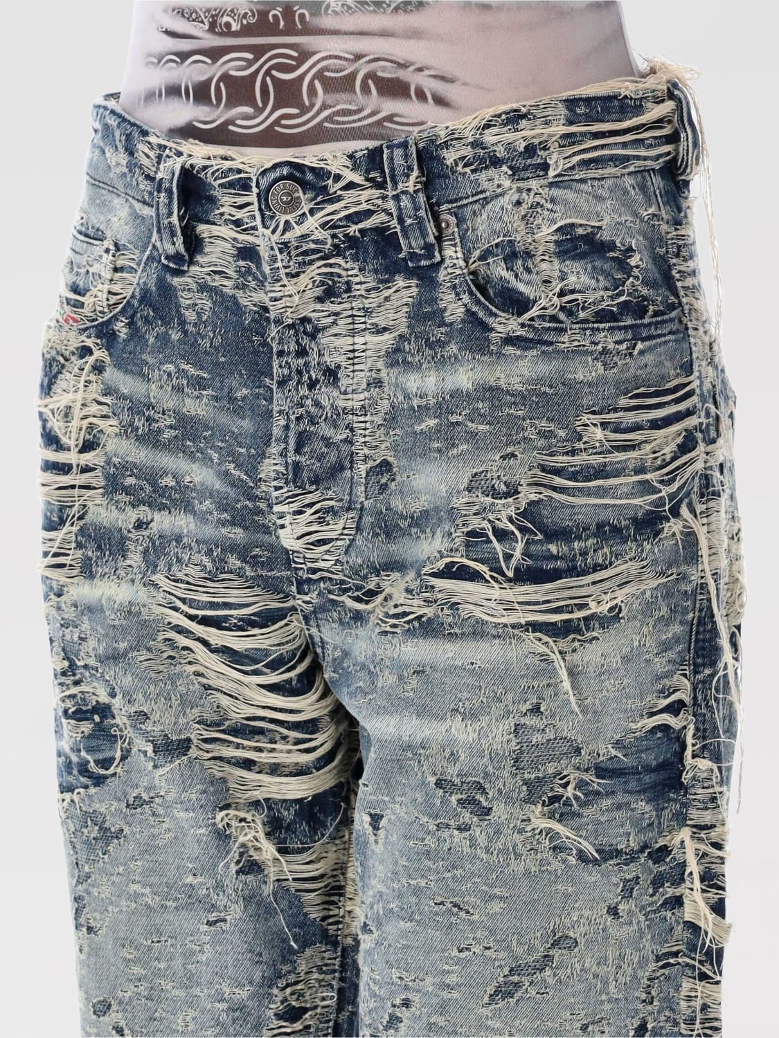 デニム・ジーパン DIESEL Women Denim Pants A1919309M04 01 Blue DIESEL: Jeans woman - Blue | Diesel jeans A1919309M04 online