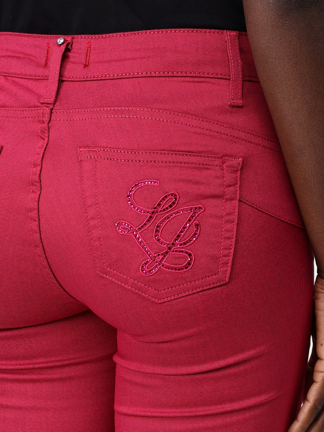 デニム・ジーパン LIU JO Women Denim Pants WA5416T7144 81950 Red LIU JO: women's pants - Red | Liu Jo pants WA5416T7144