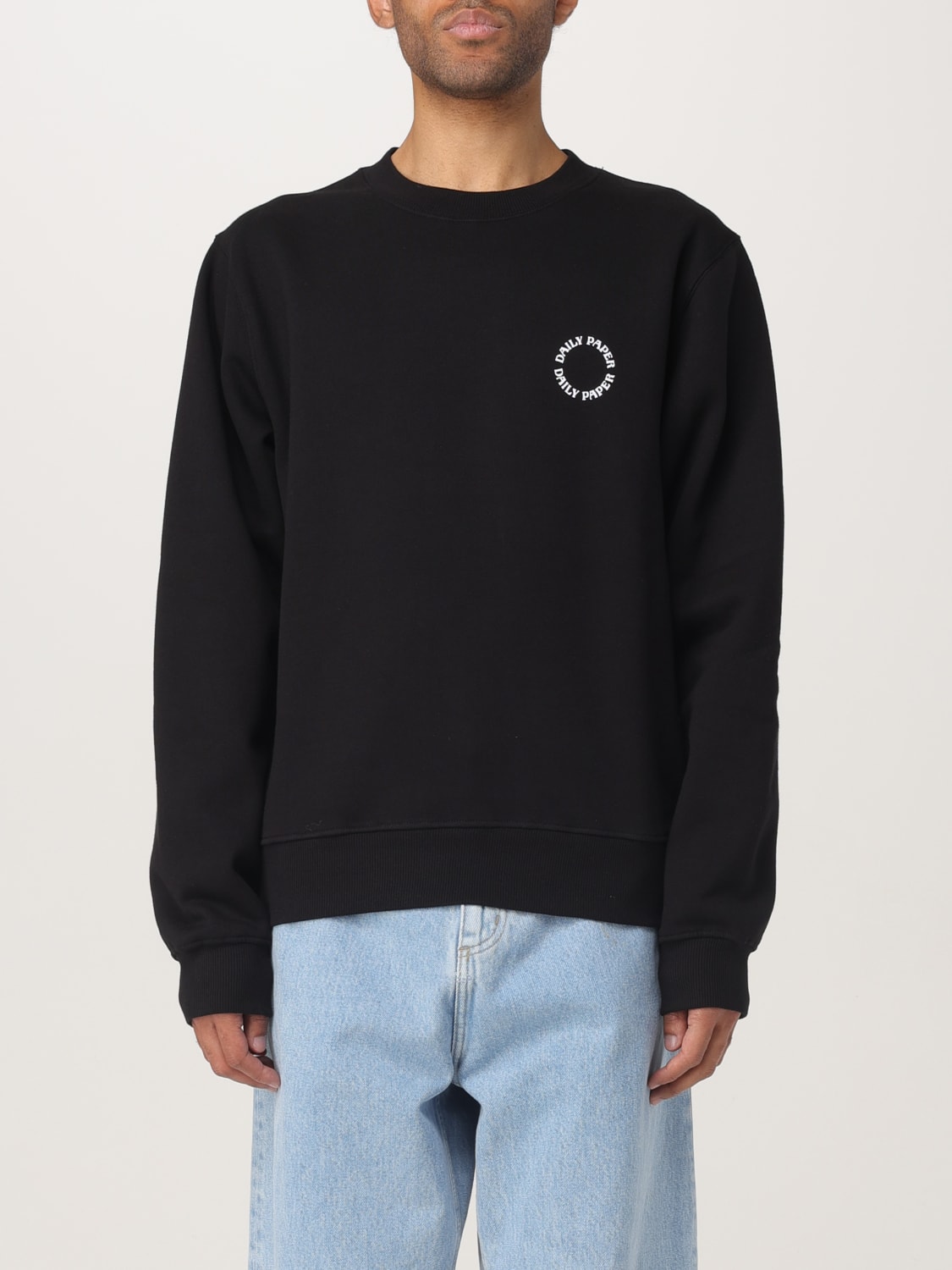 DAILY PAPER SWEATSHIRT: Pullover herren Daily Paper, Schwarz - Img 1
