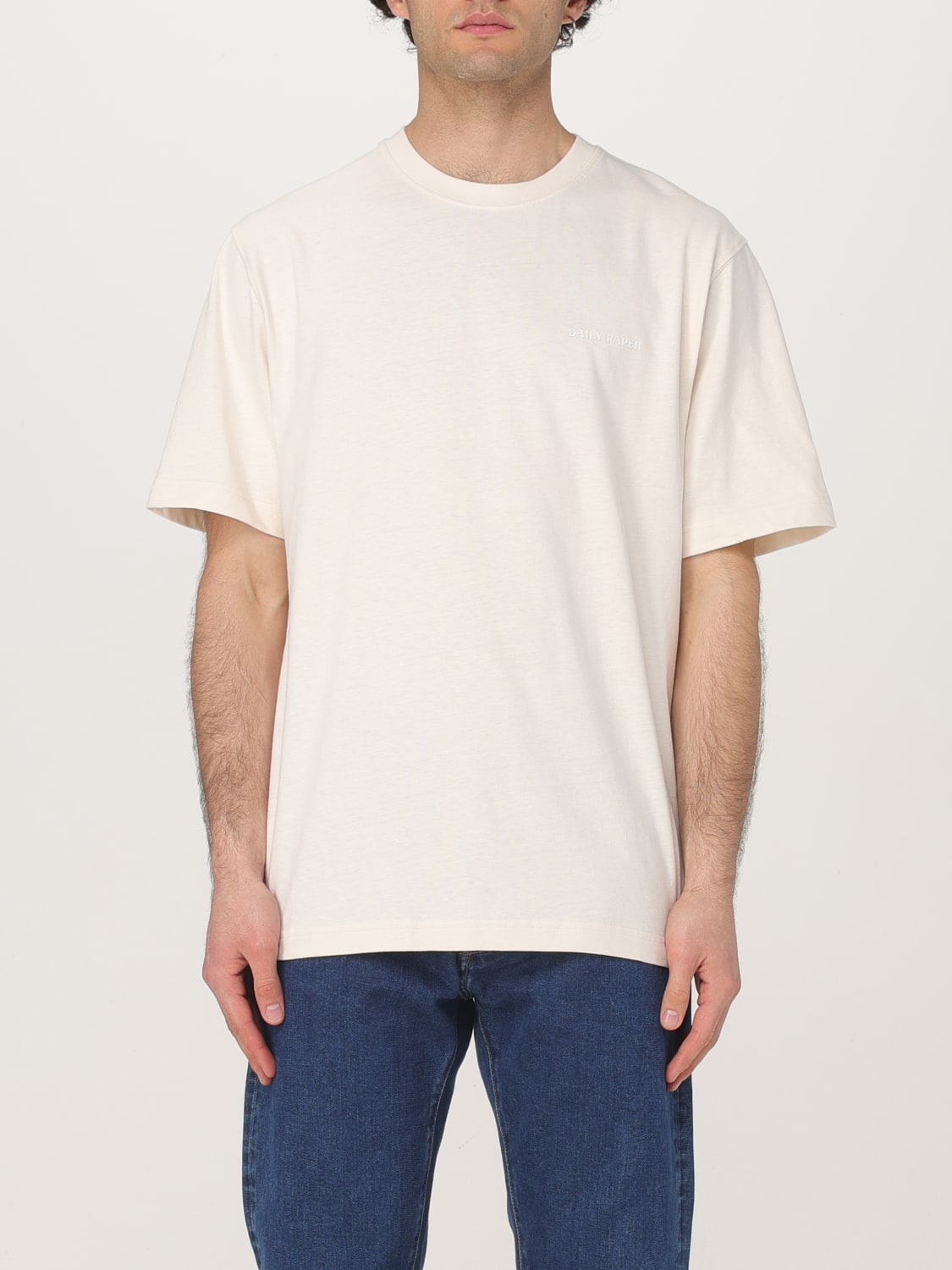 Tシャツ・カットソー DAILY PAPER Men T-shirt Beige 2512028 GARDENIA DAILY PAPER: T-shirt men - Beige | Daily Paper t-shirt