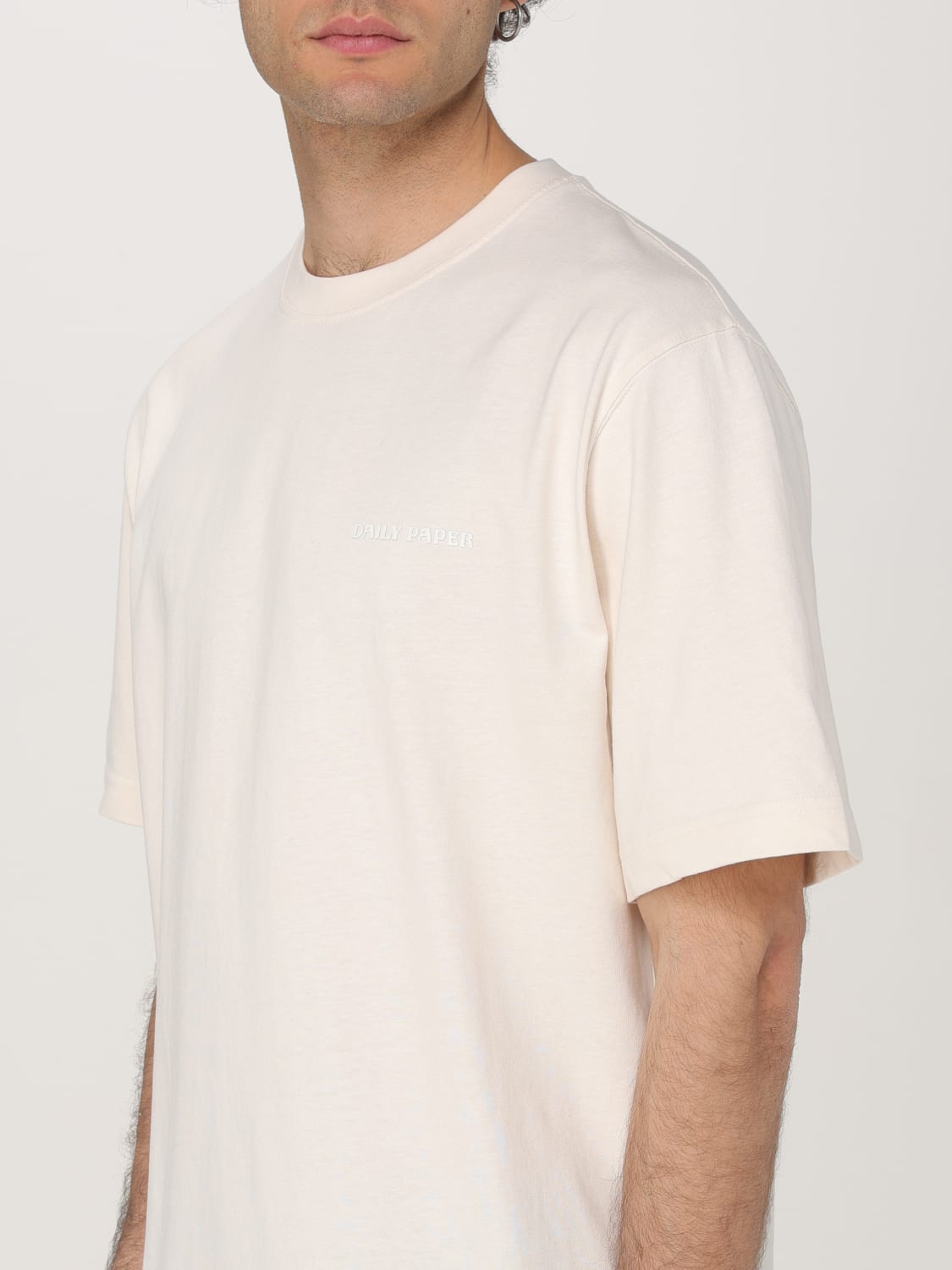 Tシャツ・カットソー DAILY PAPER Men T-shirt Beige 2512028 GARDENIA DAILY PAPER: T-shirt men - Beige | Daily Paper t-shirt