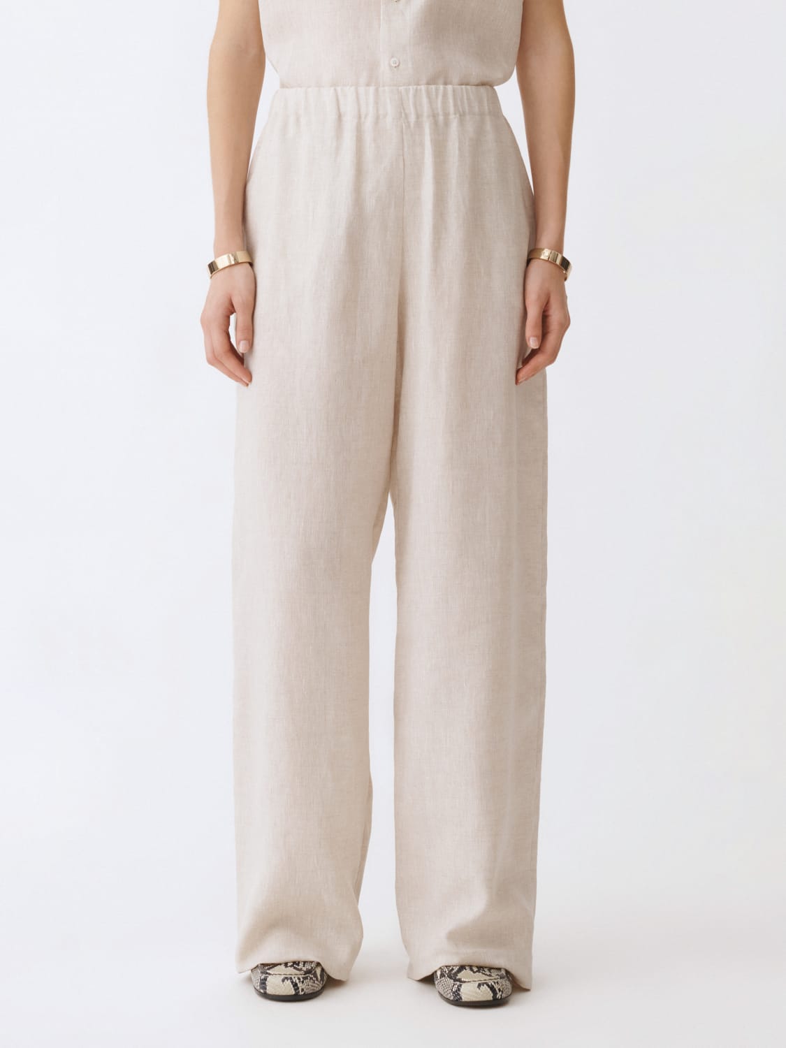 パンツ FABIANA FILIPPI Woman Pants Grey PAD275F310D835 1259 FABIANA FILIPPI: Pants woman - Grey | Fabiana Filippi pants